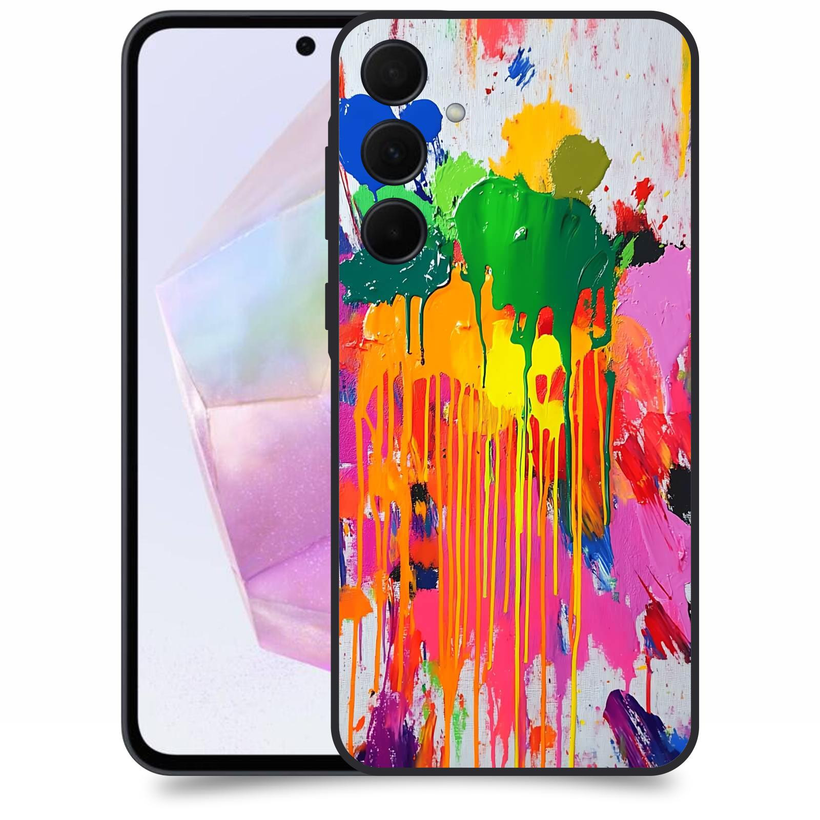 ACOVER Kryt na mobil Samsung Galaxy A35 5G - Chaos a Expresivita