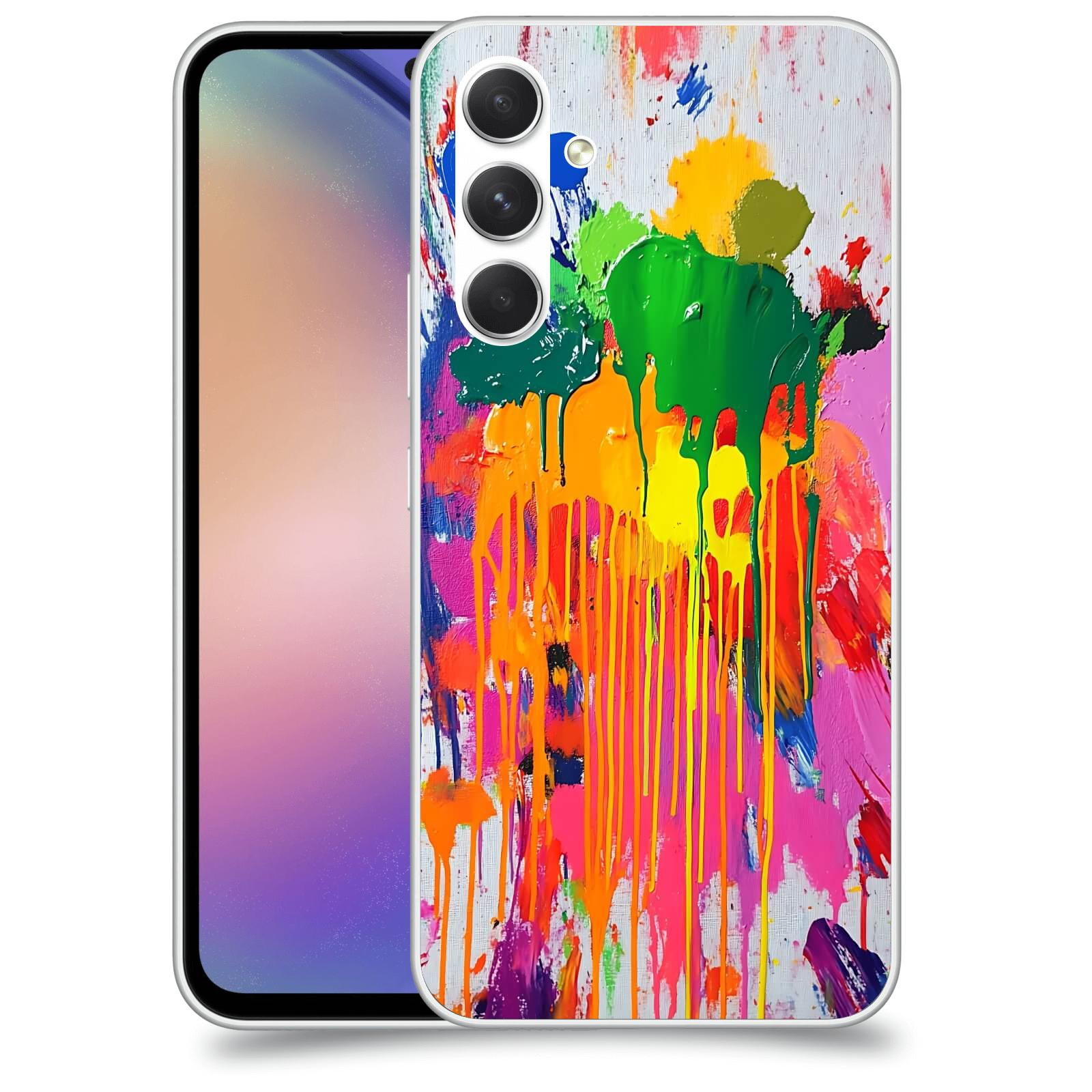 ACOVER Kryt na mobil Samsung Galaxy M54 5G - Chaos a Expresivita
