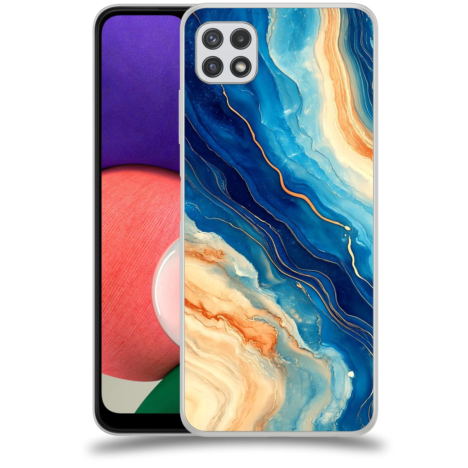 ACOVER Kryt na mobil Samsung Galaxy A22 A225F - Kosmos a Proudění