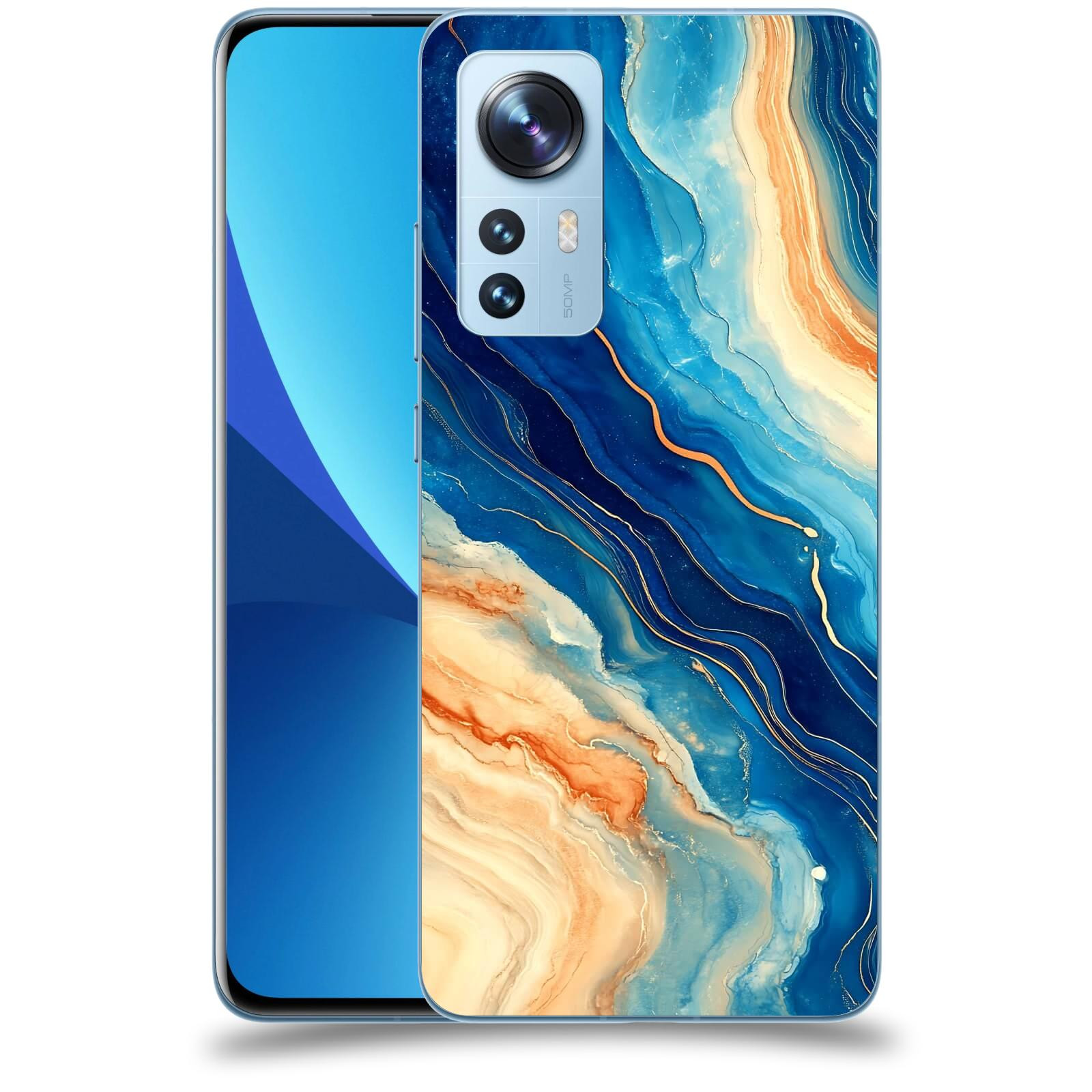 ACOVER Kryt na mobil Xiaomi 12X - Kosmos a Proudění