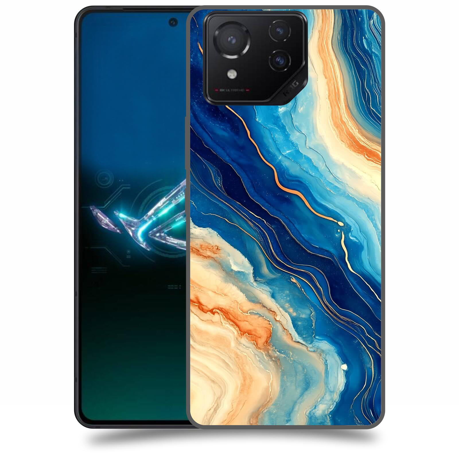 ACOVER Kryt na mobil Asus ROG Phone 8 - Kosmos a Proudění