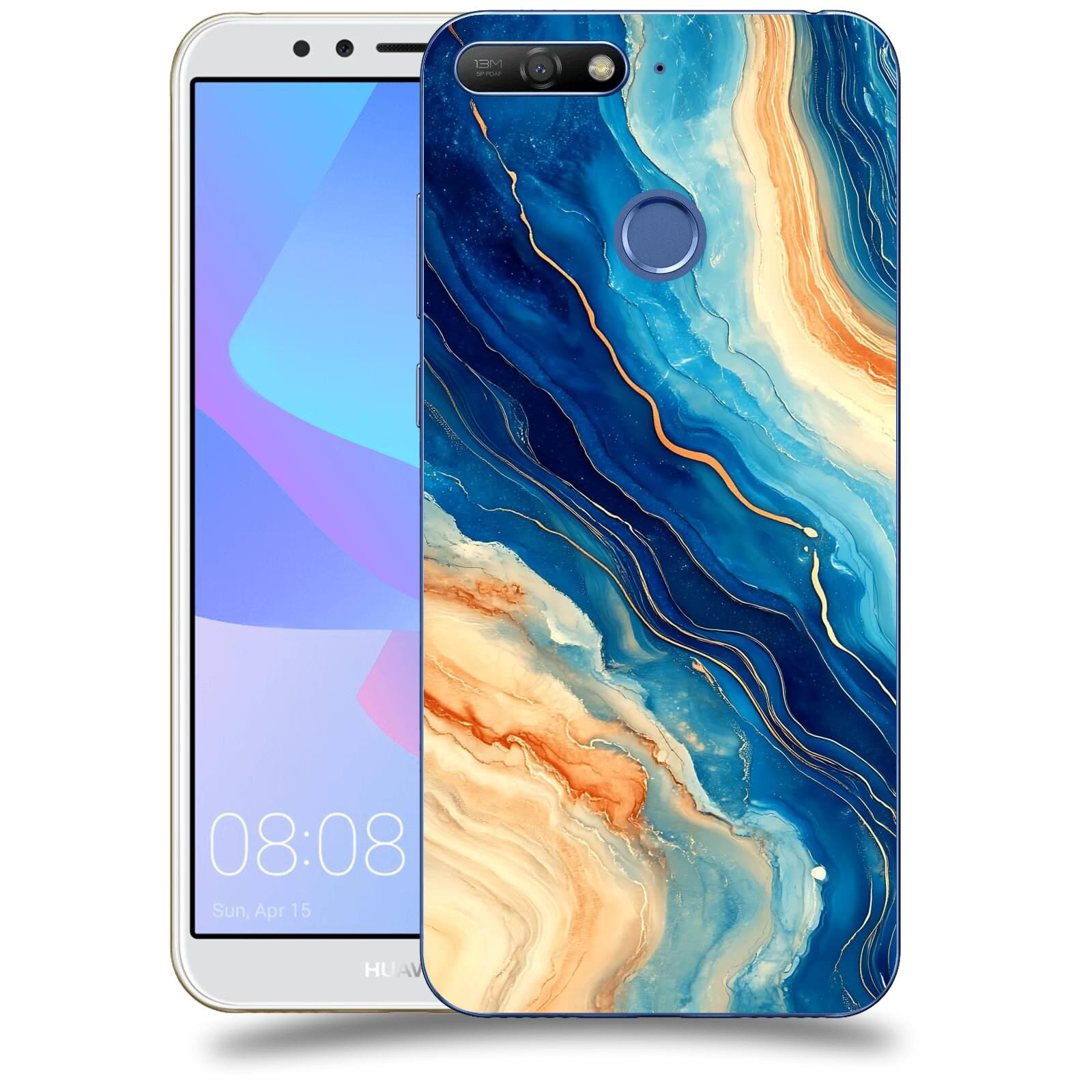ACOVER Kryt na mobil Huawei Y6 Prime 2018 - Kosmos a Proudění