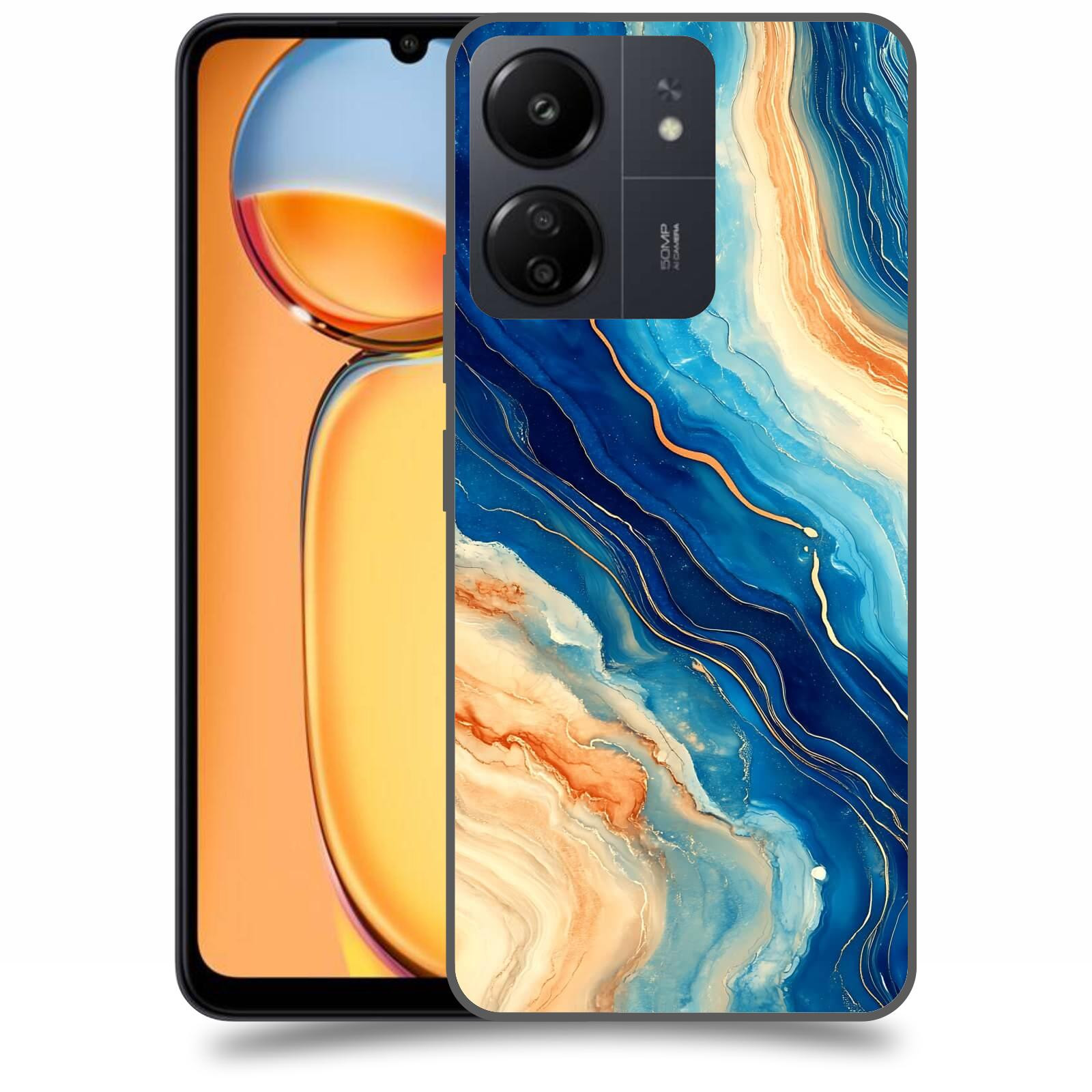 ACOVER Kryt na mobil Xiaomi Redmi 13C 4G  Kosmos a Proudění