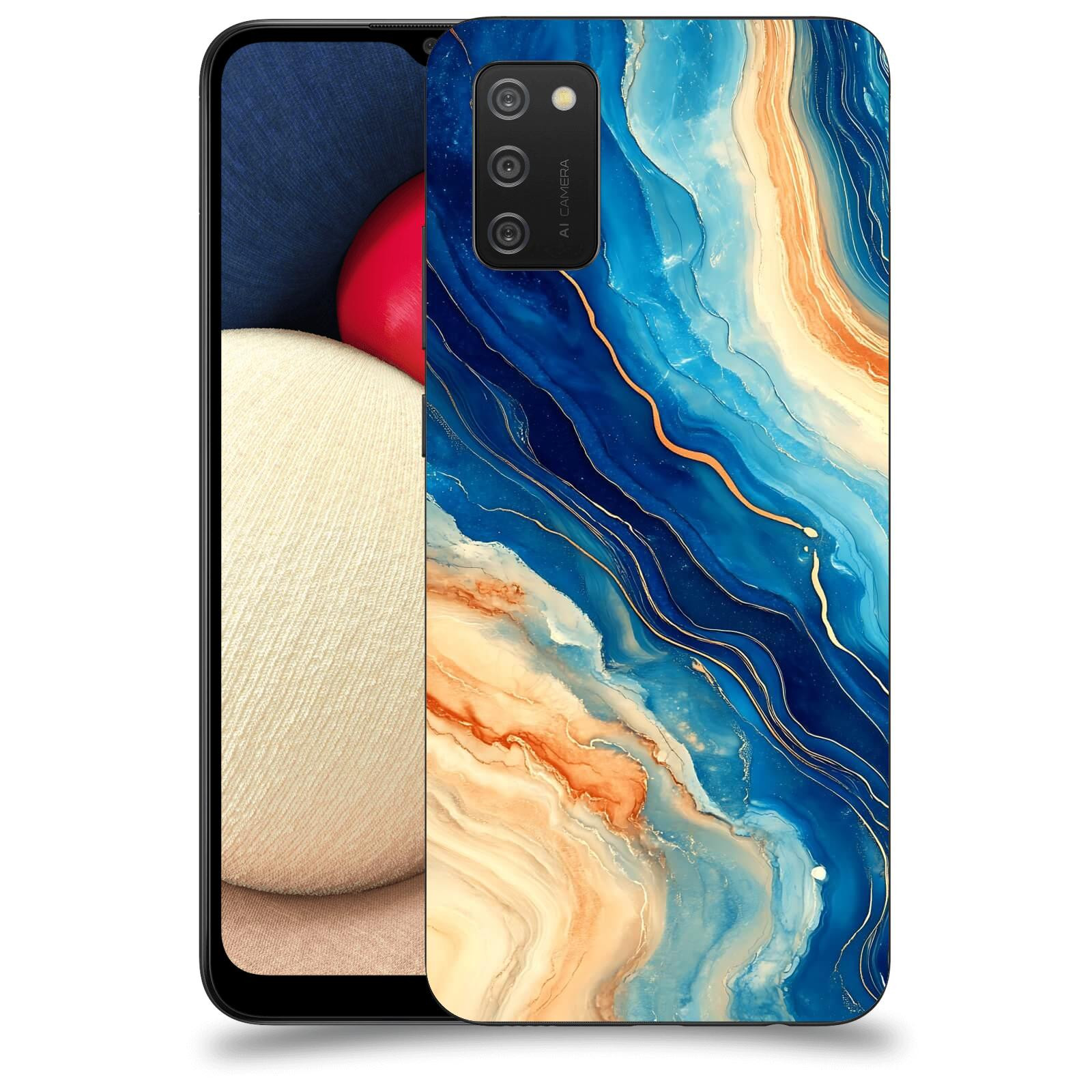 ACOVER Kryt na mobil Samsung Galaxy A02s A025G - Kosmos a Proudění
