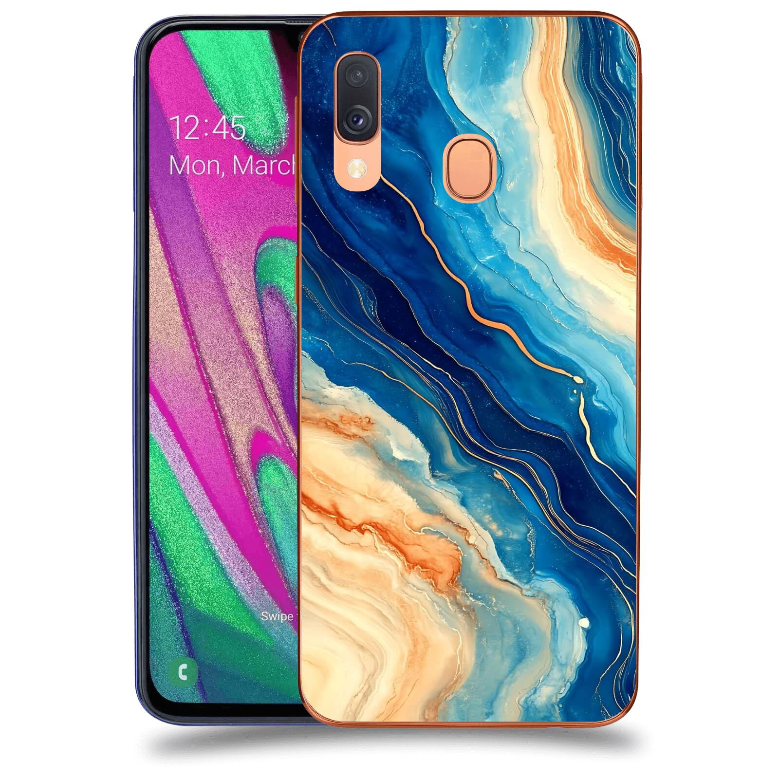 ACOVER Kryt na mobil Samsung Galaxy A40 A405F - Kosmos a Proudění
