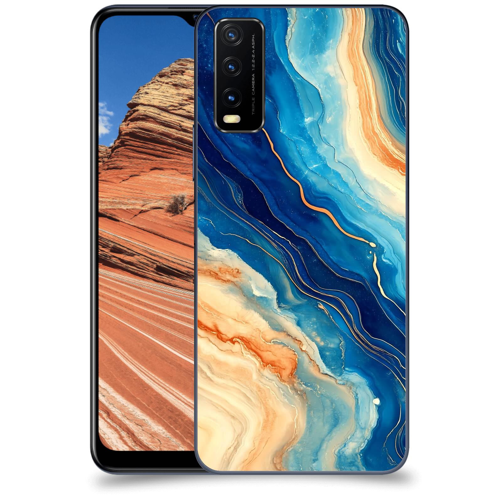 ACOVER Kryt na mobil Vivo Y20s - Kosmos a Proudění