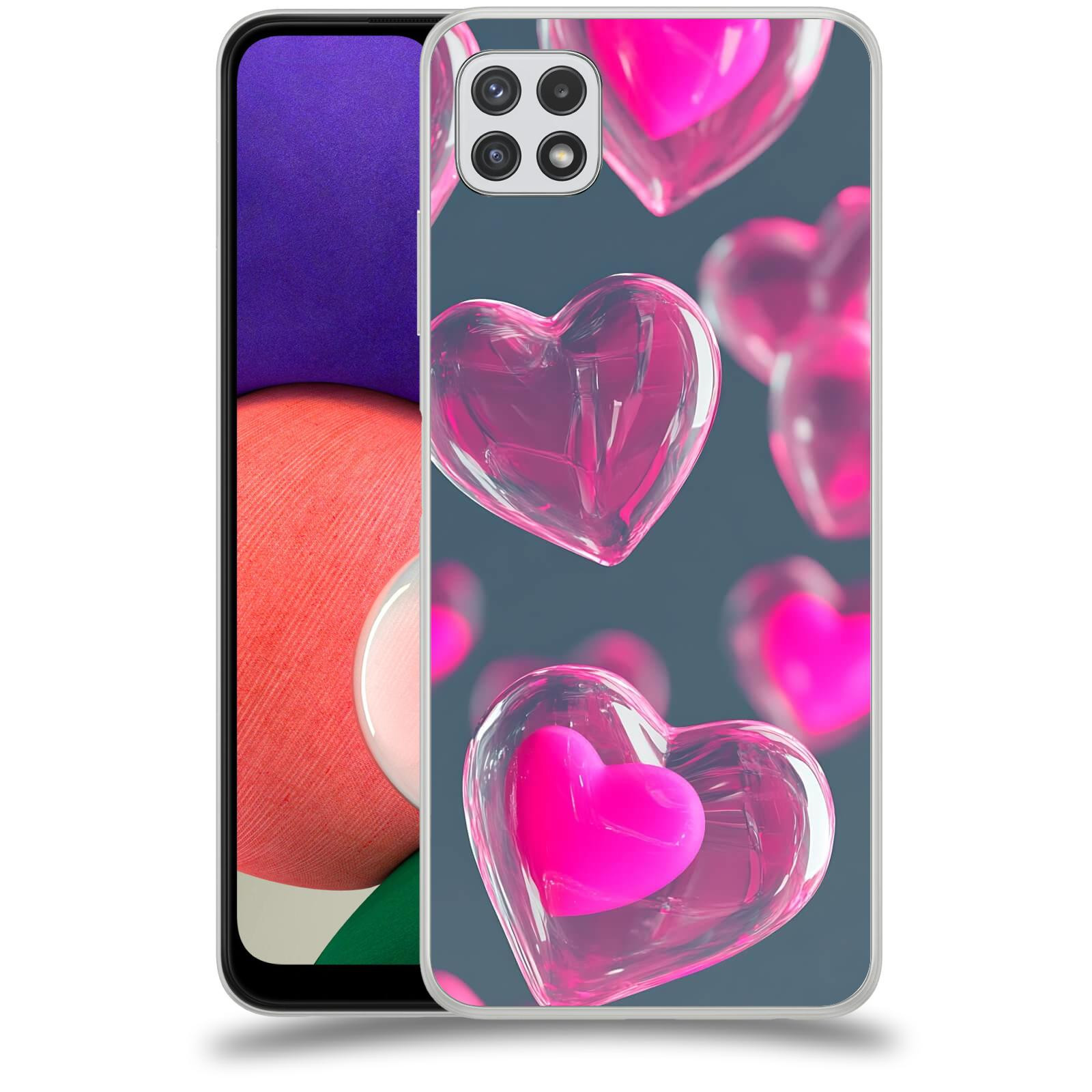 ACOVER Kryt na mobil Samsung Galaxy A22 A225F - Láska a Jemnost