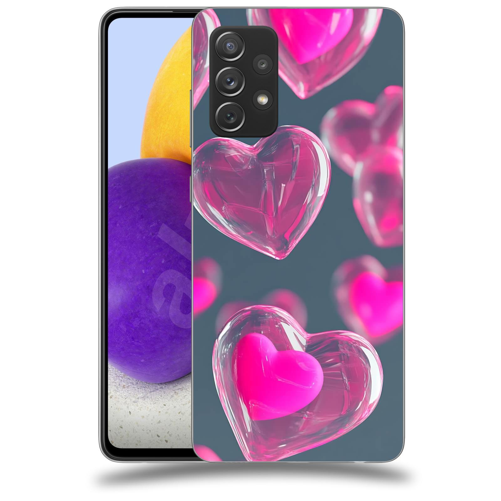 ACOVER Kryt na mobil Samsung Galaxy A73 5G - Láska a Jemnost
