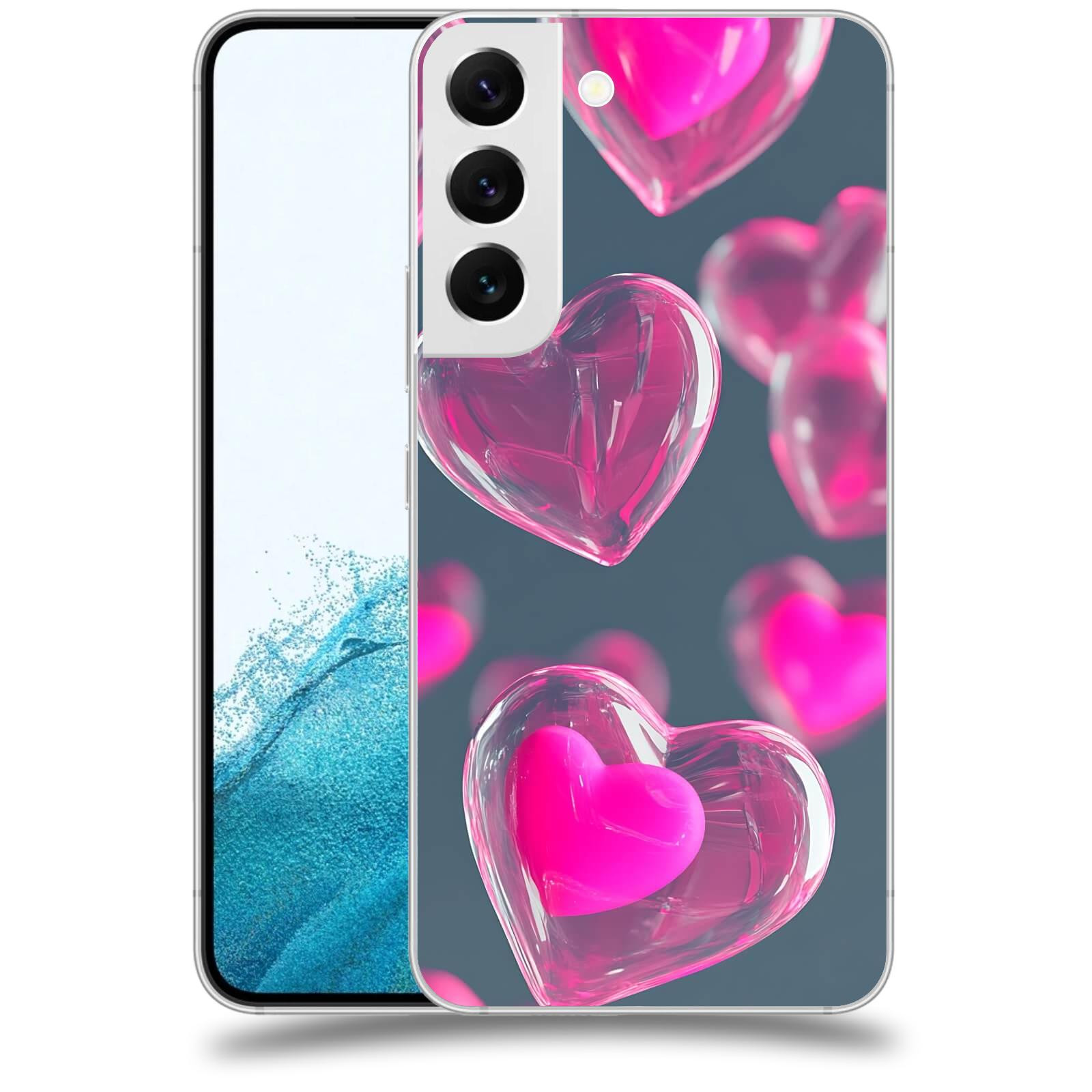 ACOVER Kryt na mobil Samsung Galaxy S22 5G - Láska a Jemnost