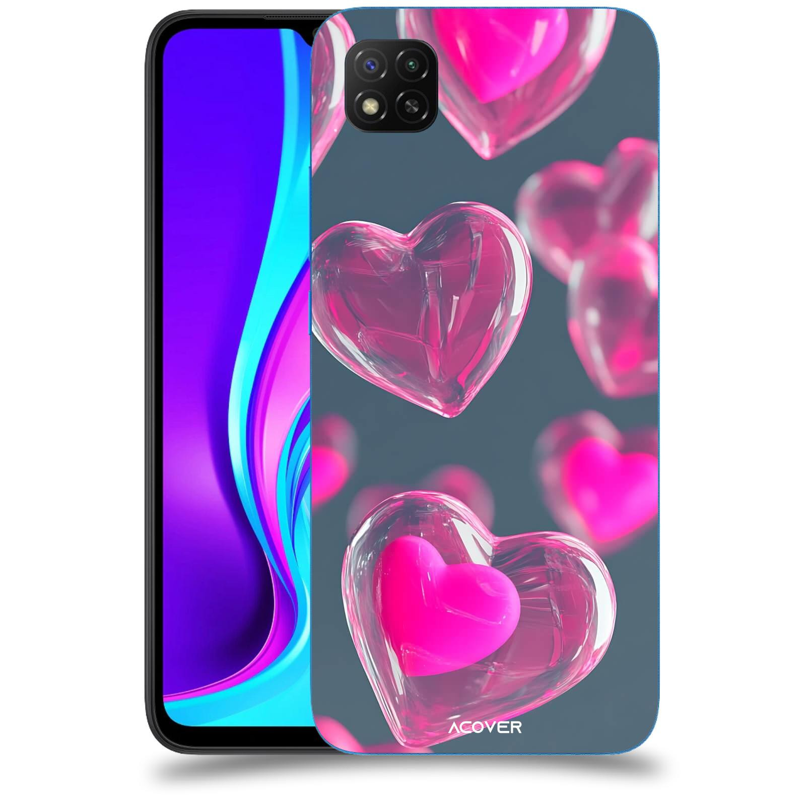 ACOVER Kryt na mobil Xiaomi Redmi 9C - Láska a Jemnost