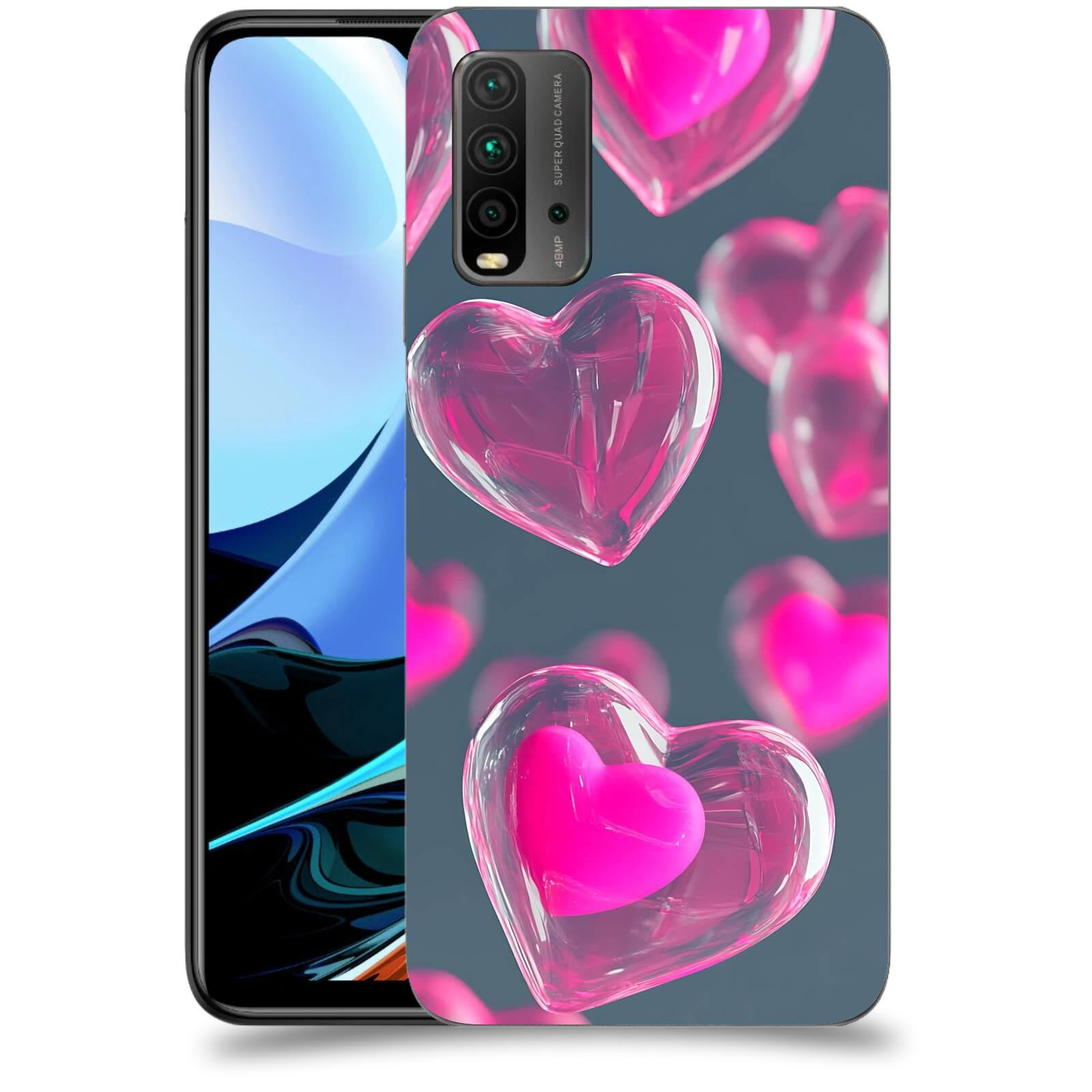 ACOVER Kryt na mobil Xiaomi Redmi 9T - Láska a Jemnost