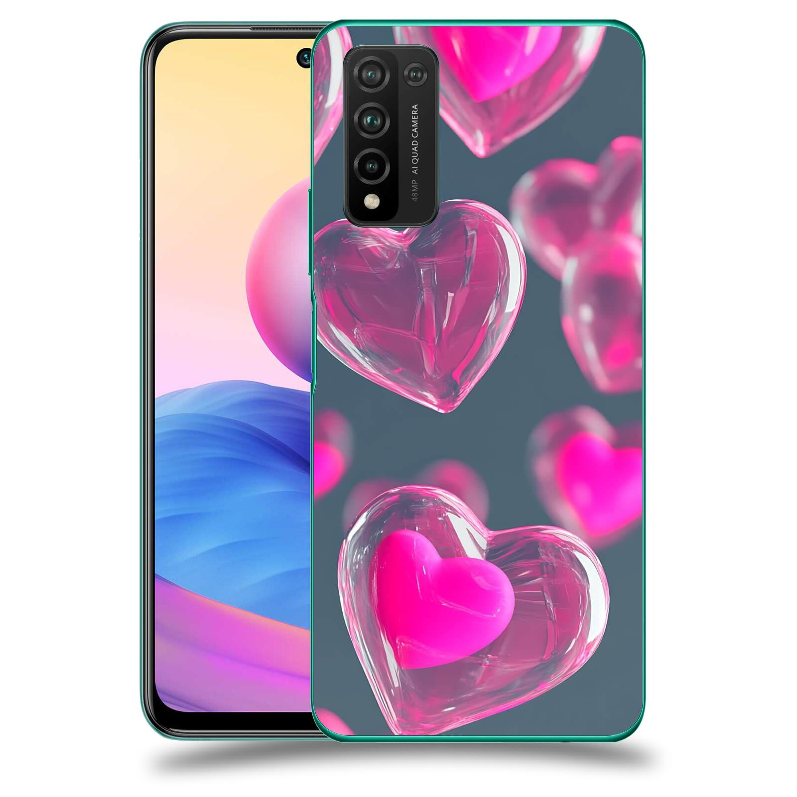 ACOVER Kryt na mobil Honor 10X Lite - Láska a Jemnost