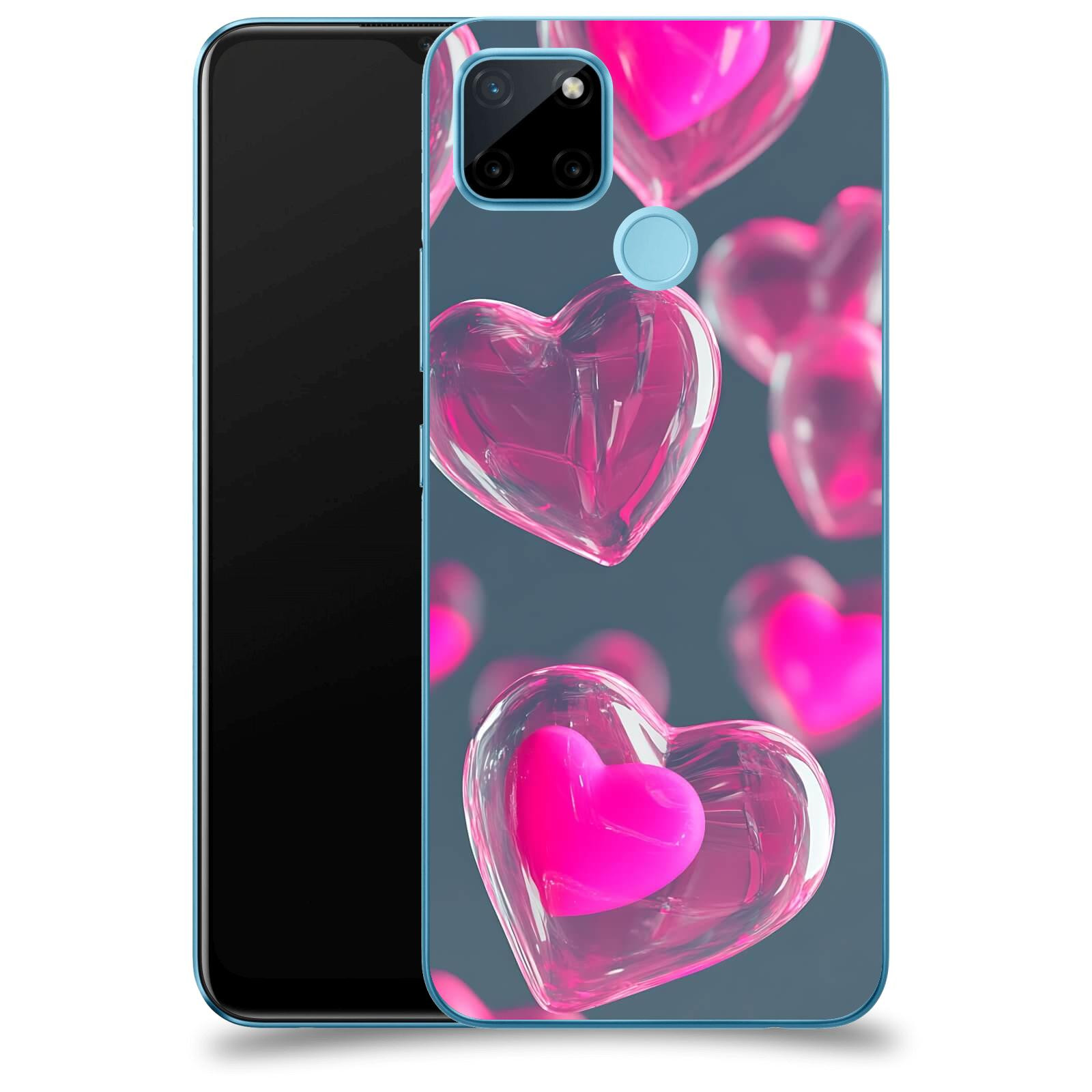 ACOVER Kryt na mobil Realme C21Y - Láska a Jemnost