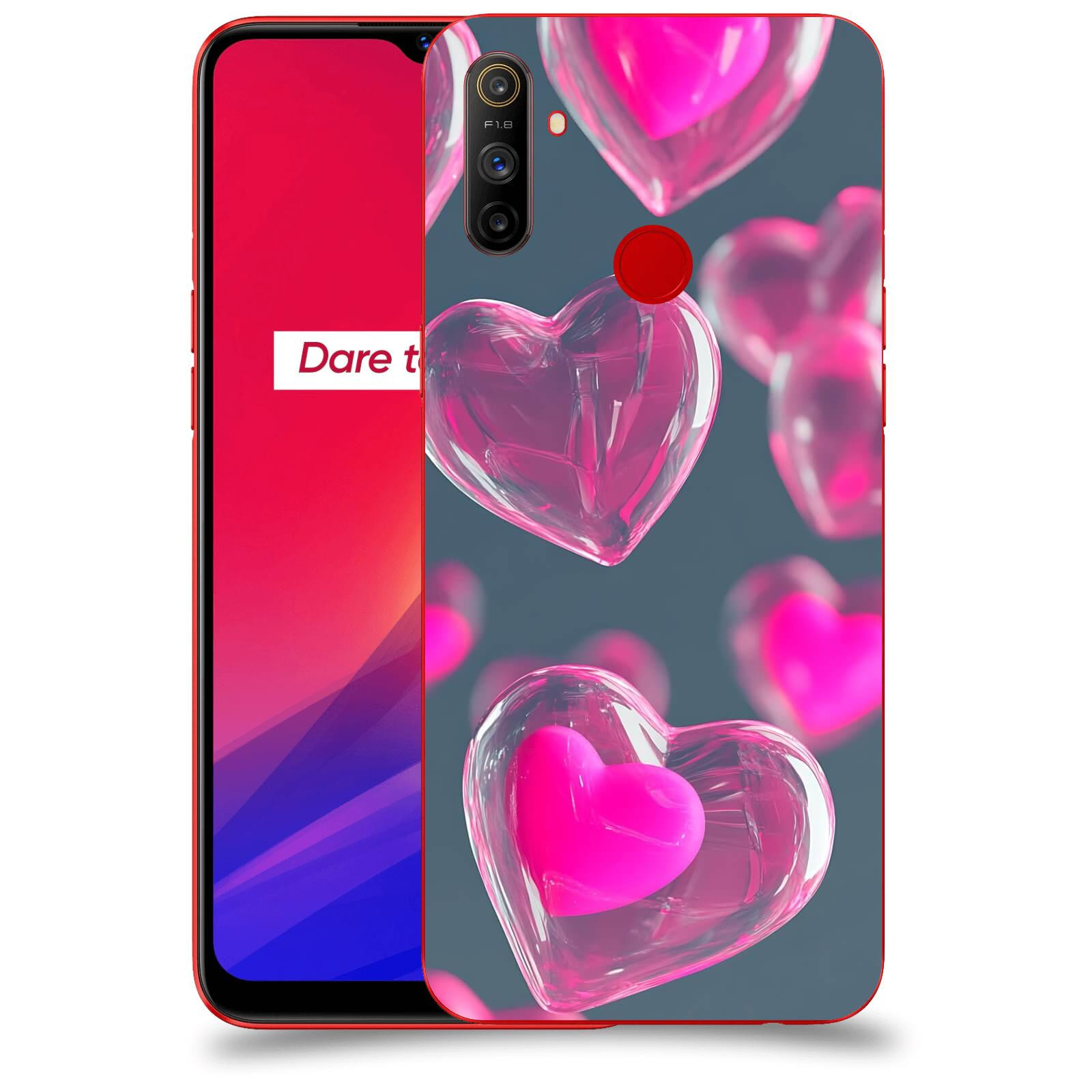 ACOVER Kryt na mobil Realme C3 - Láska a Jemnost