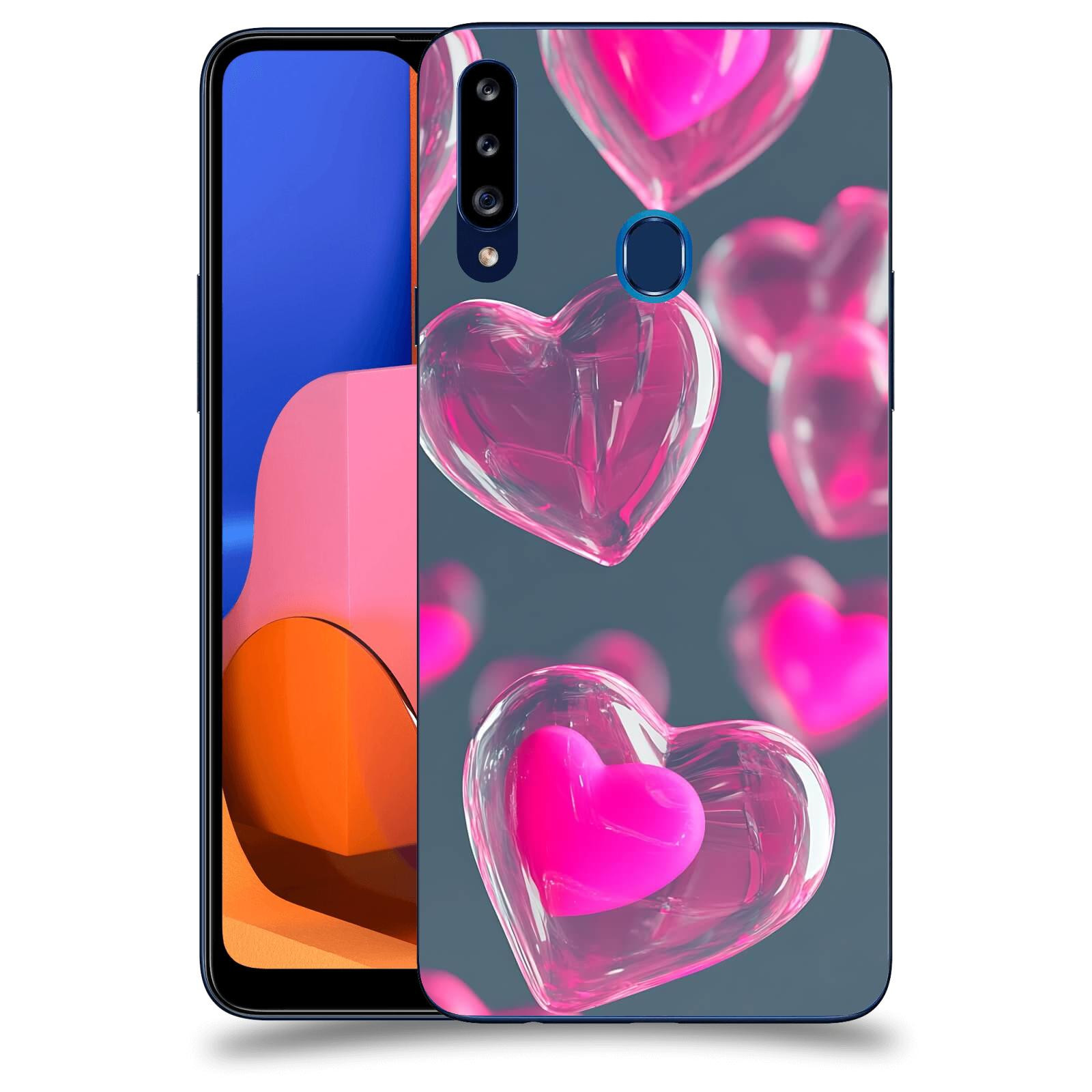 ACOVER Kryt na mobil Samsung Galaxy A20s - Láska a Jemnost