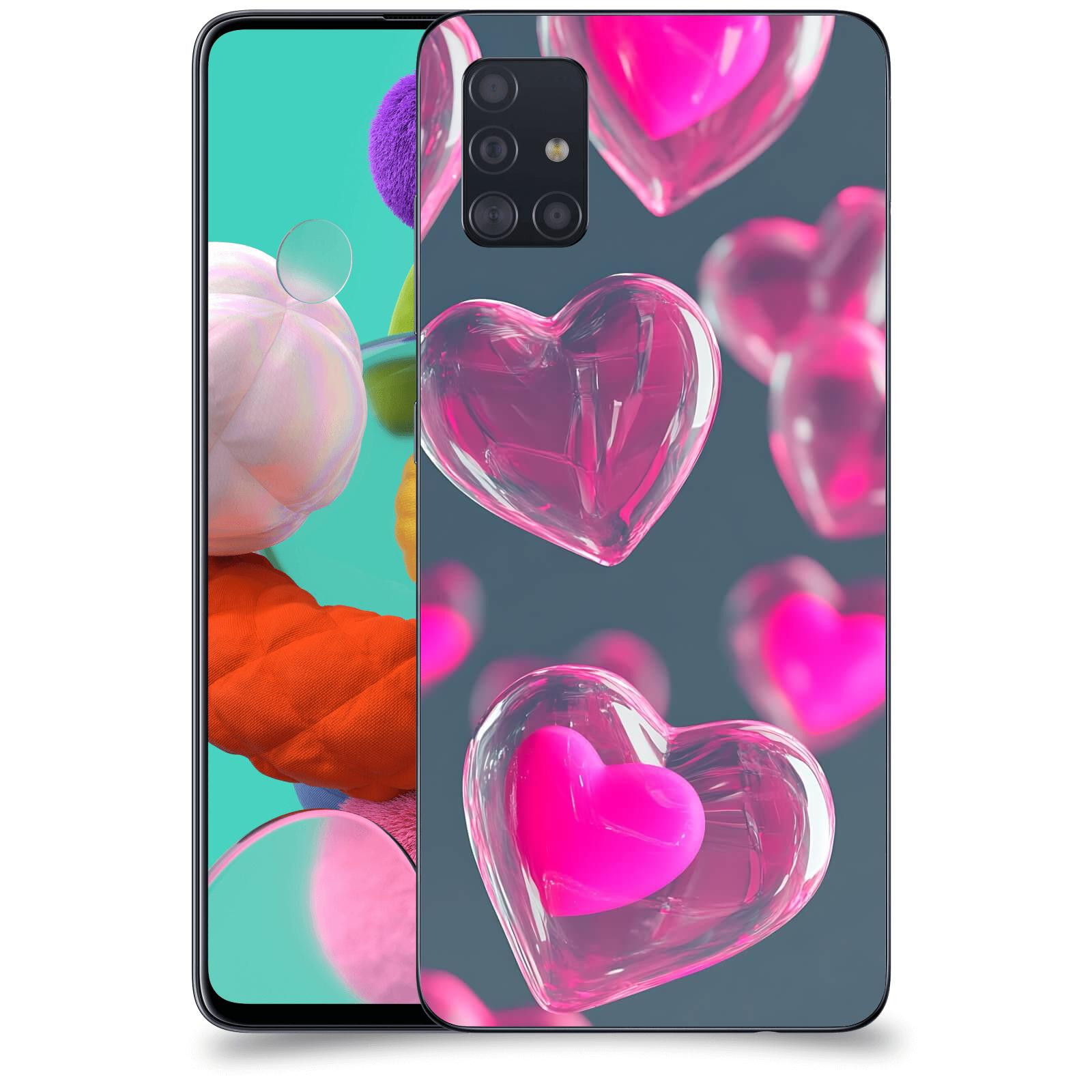 ACOVER Kryt na mobil Samsung Galaxy A51 A515F - Láska a Jemnost