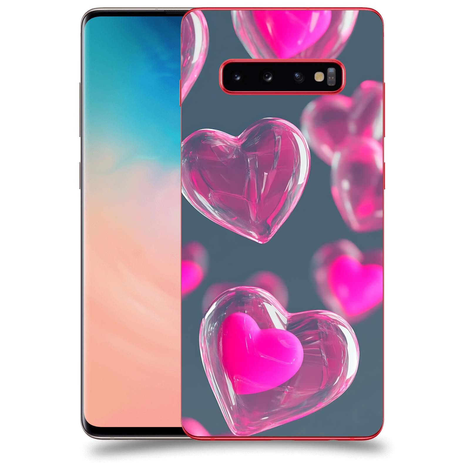 ACOVER Kryt na mobil Samsung Galaxy S10 Plus G975 - Láska a Jemnost