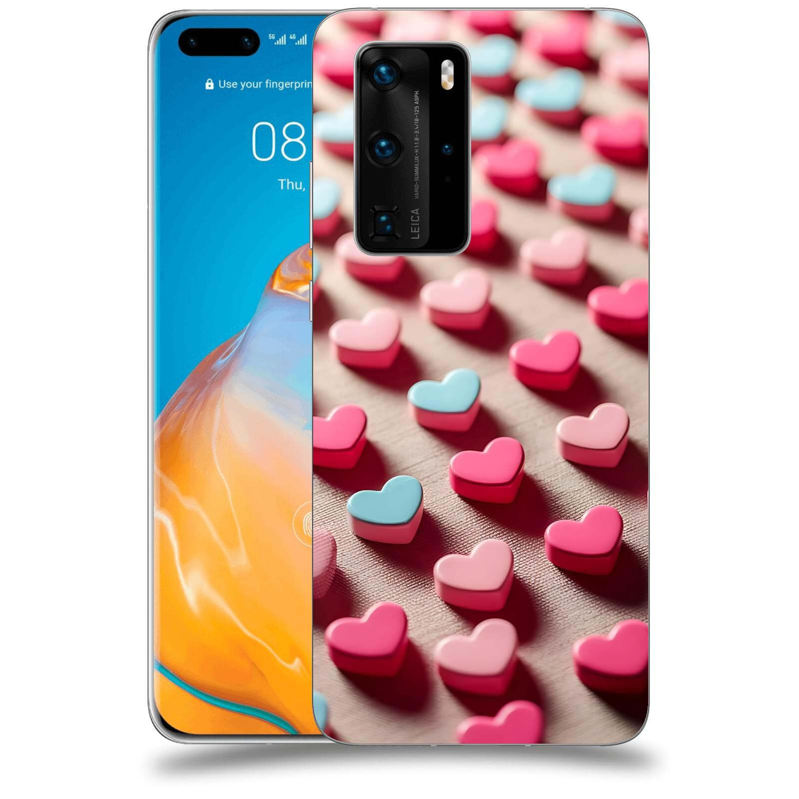 ACOVER Kryt na mobil Huawei P40 - Láska a Nekonečnost