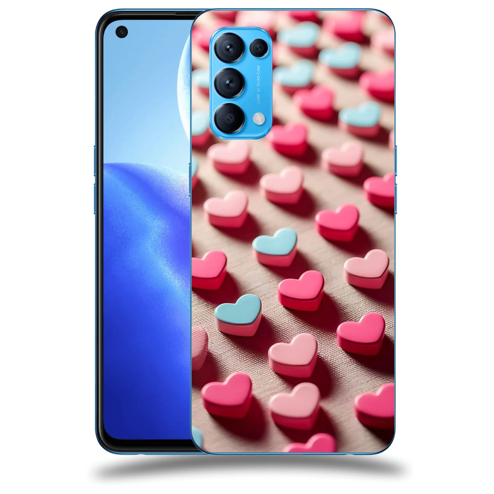 ACOVER Kryt na mobil OPPO Reno 5 5G - Láska a Nekonečnost