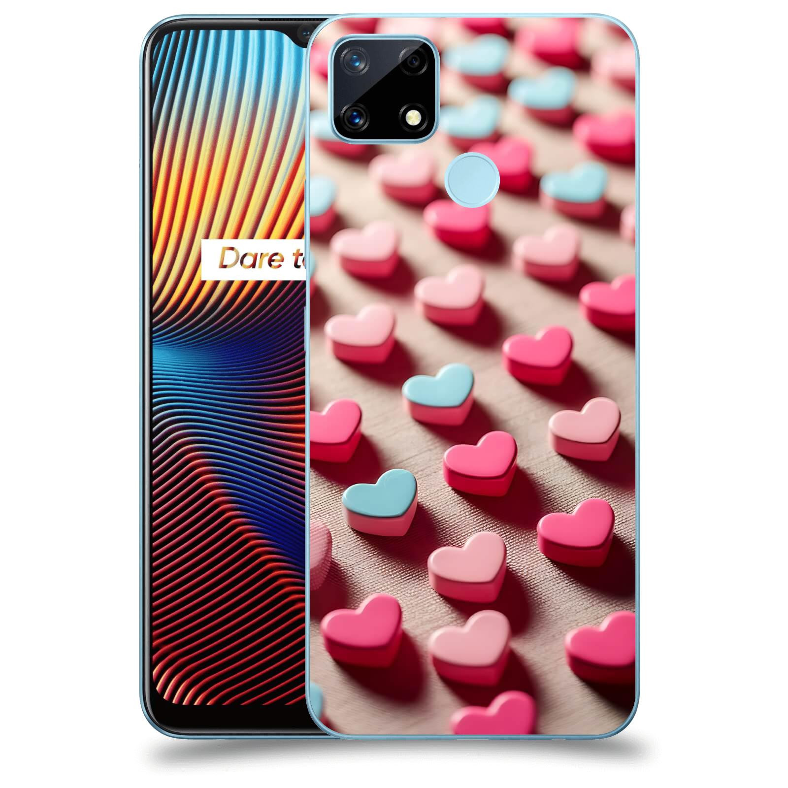 ACOVER Kryt na mobil Realme 7i - Láska a Nekonečnost