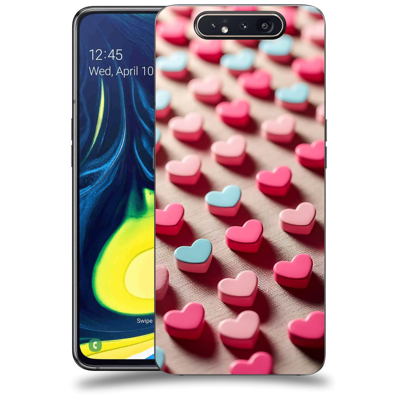 ACOVER Kryt na mobil Samsung Galaxy A80 A805F - Láska a Nekonečnost