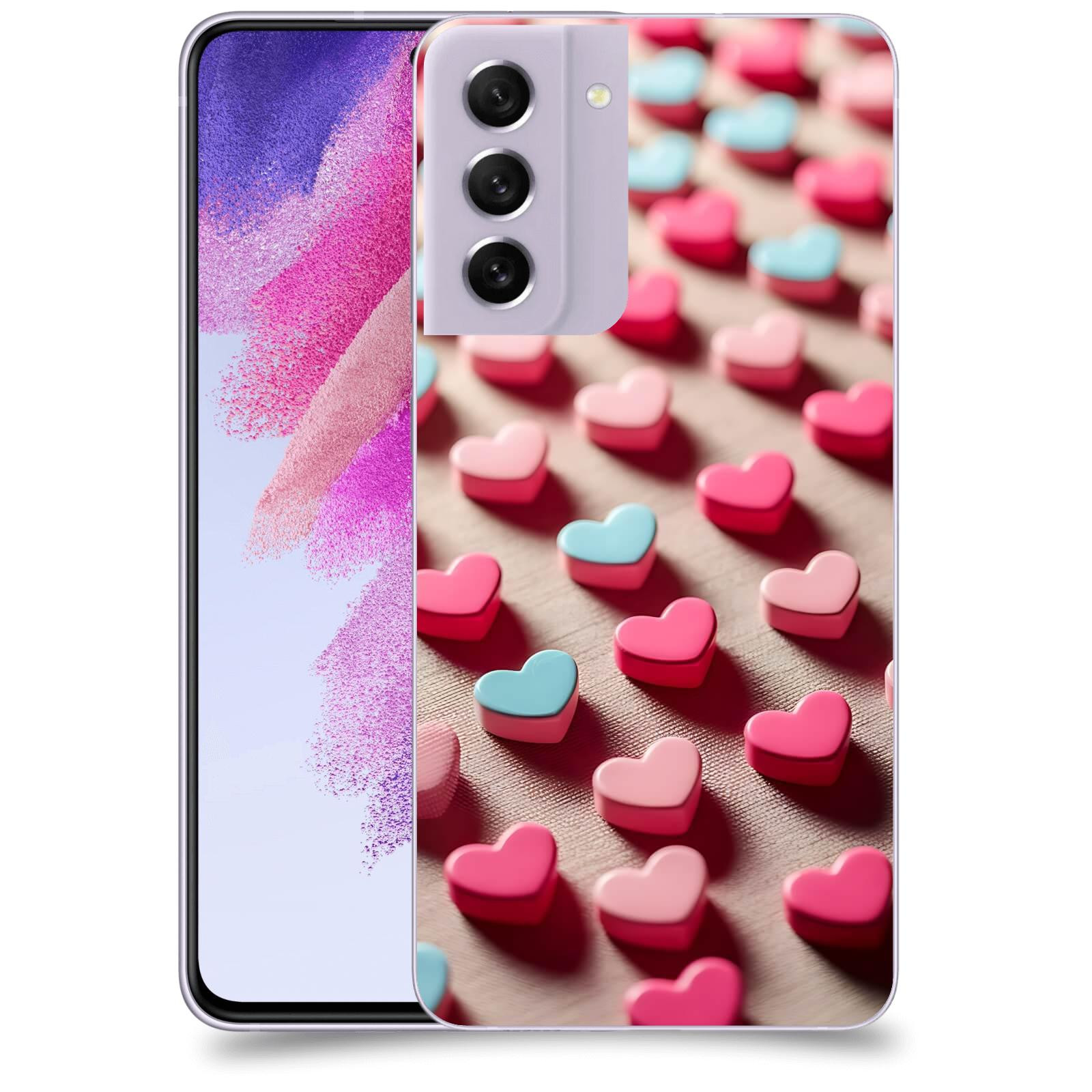 ACOVER Kryt na mobil Samsung Galaxy S21 FE 5G - Láska a Nekonečnost