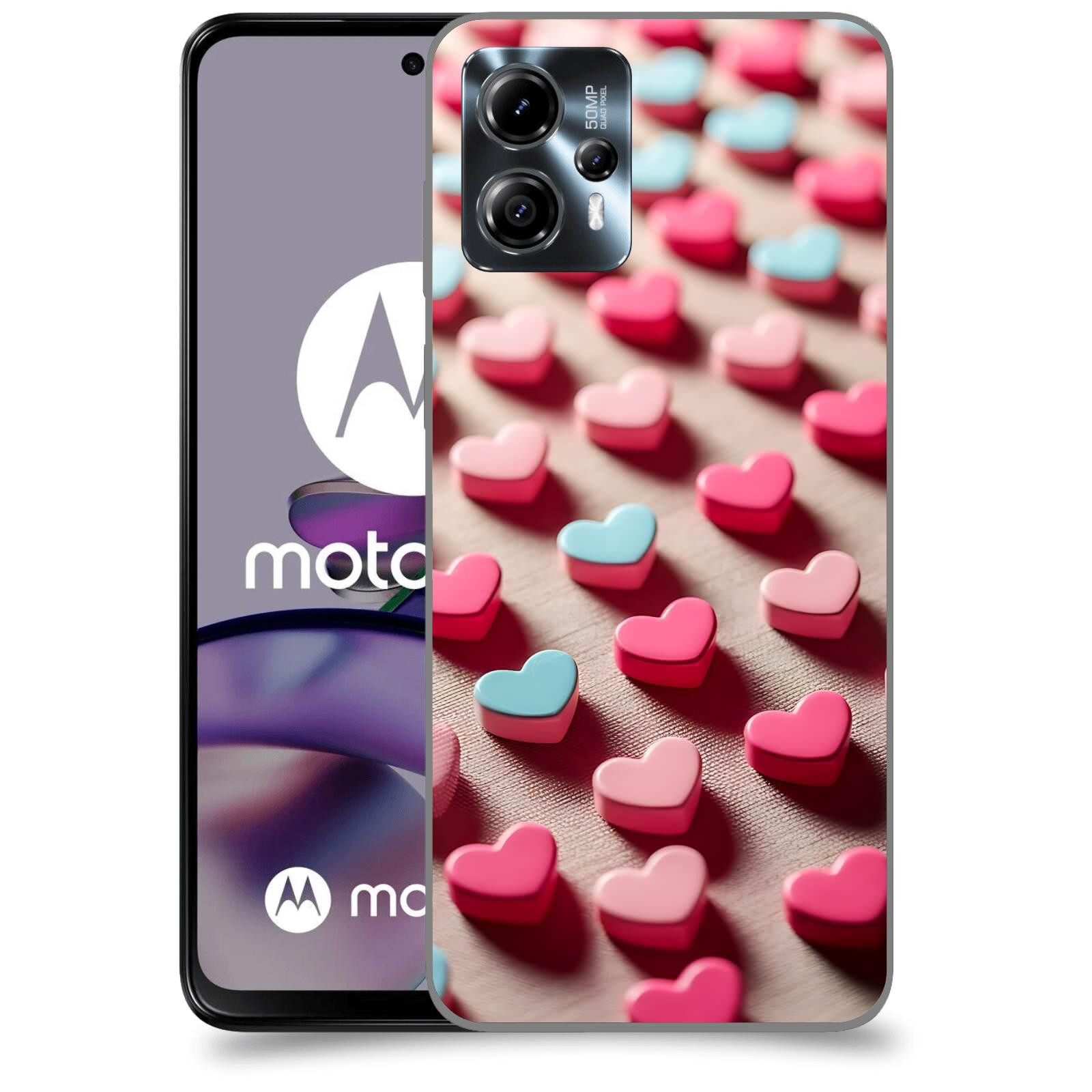 ACOVER Kryt na mobil Motorola Moto G13 - Láska a Nekonečnost