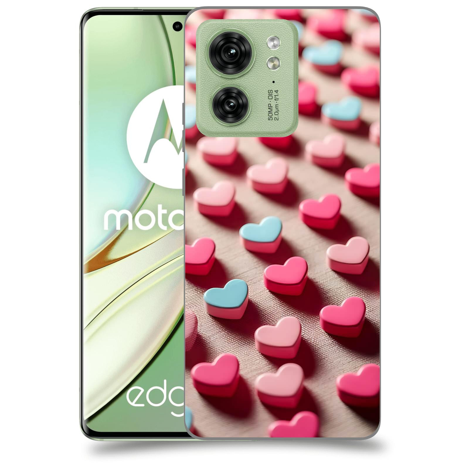 ACOVER Kryt na mobil Motorola EDGE 40 5G - Láska a Nekonečnost