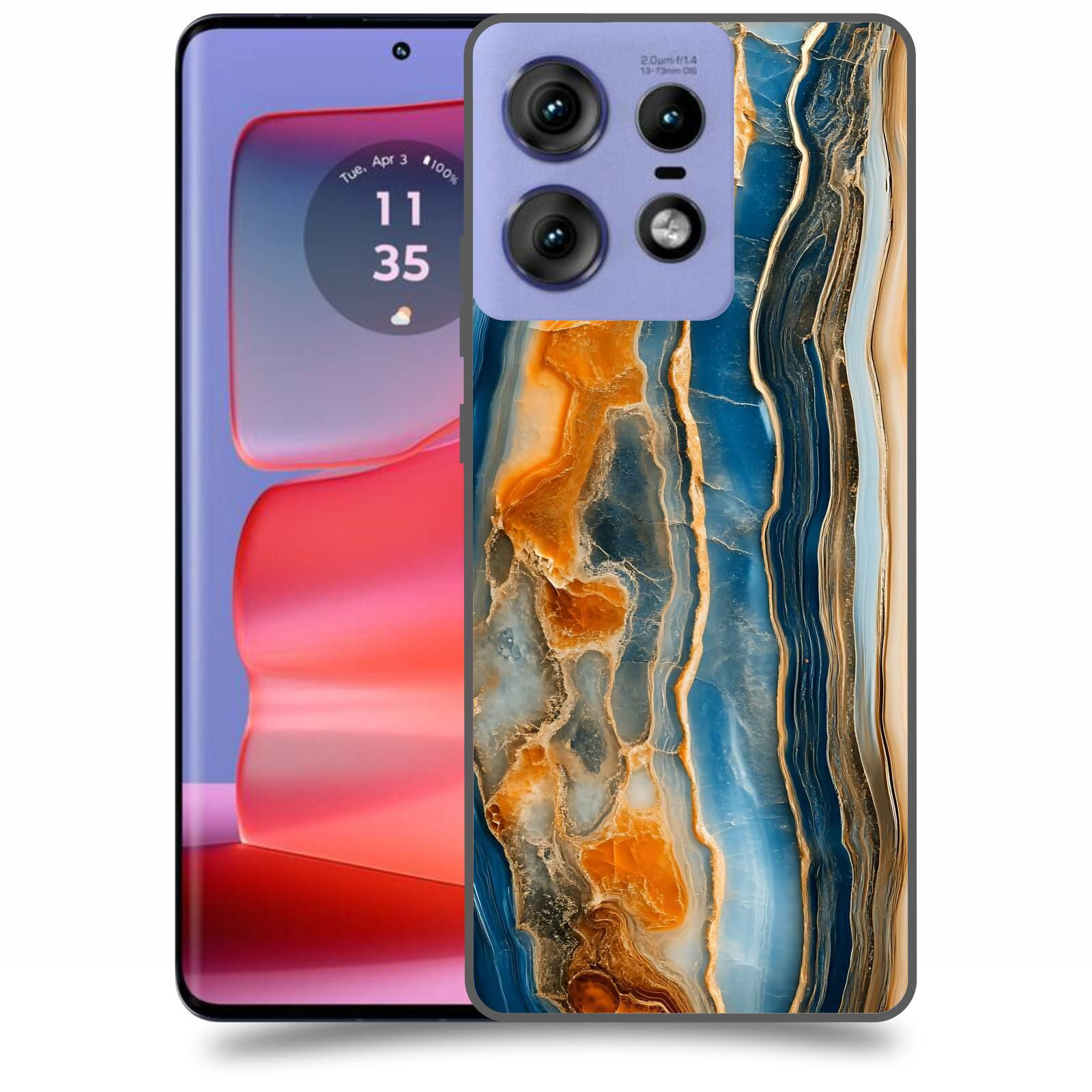 ACOVER Kryt na mobil Motorola Edge 50 Pro - Minerál a Energie