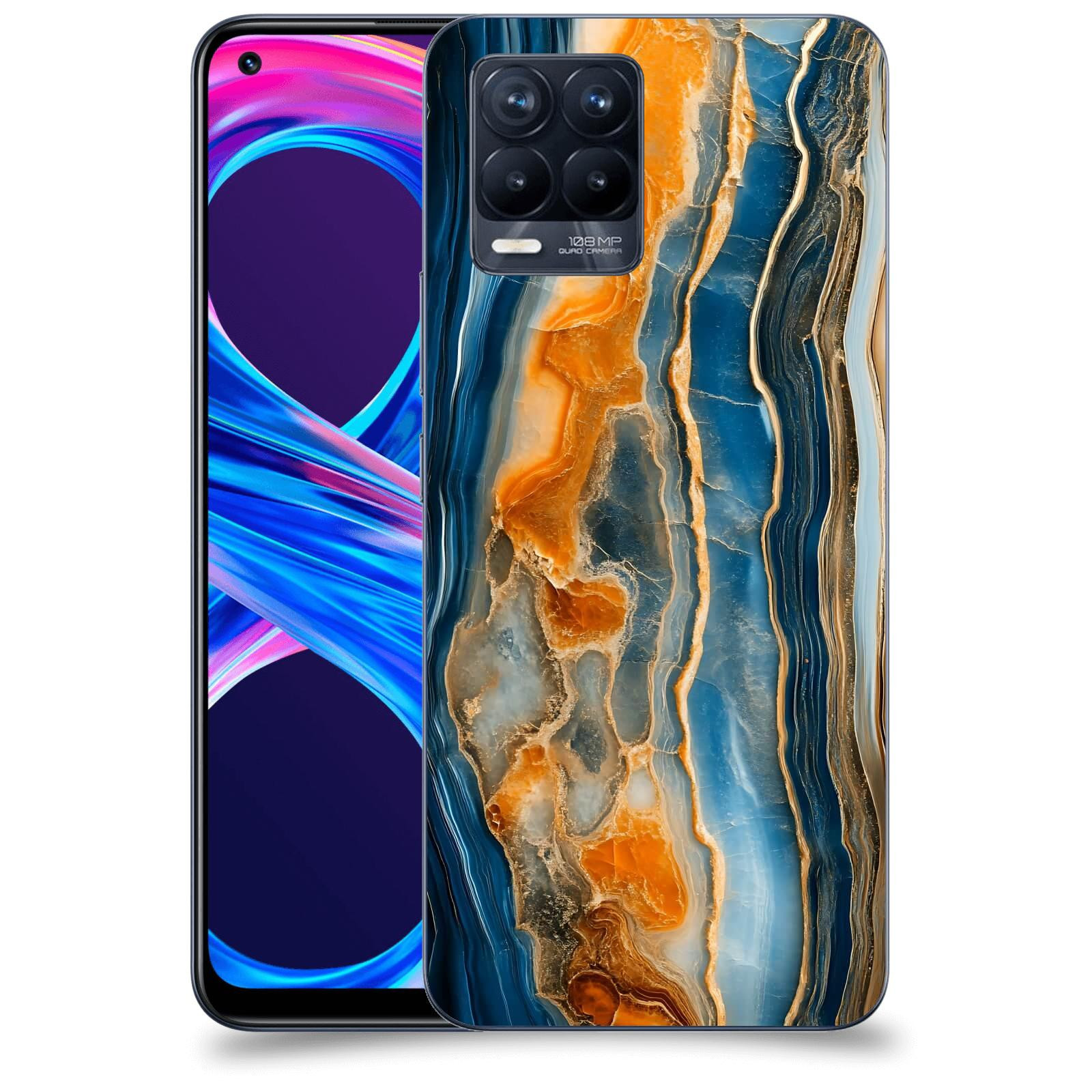 ACOVER Kryt na mobil Realme 8 Pro - Minerál a Energie