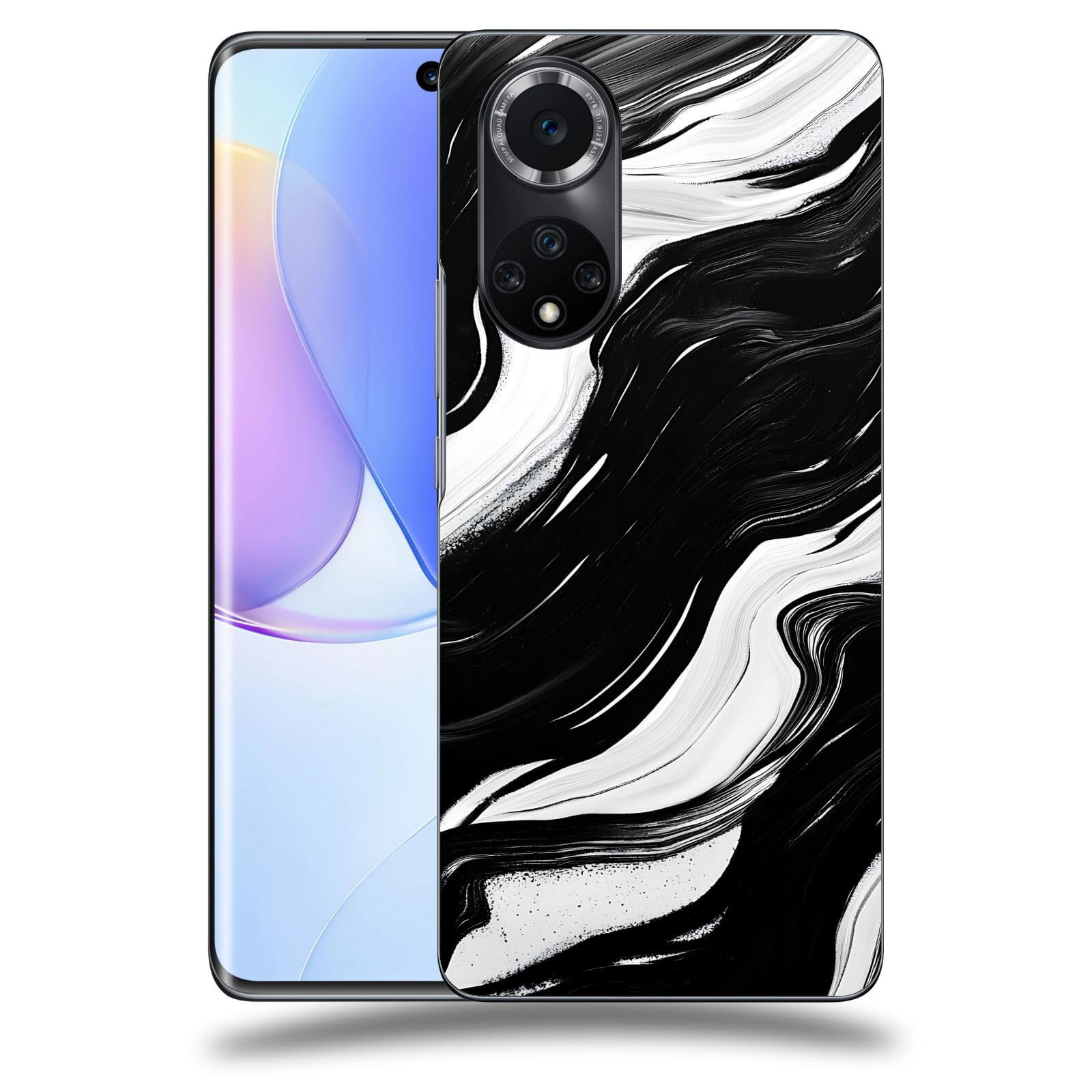 ACOVER Kryt na mobil Huawei Nova 9 - Monochromie a Proudění