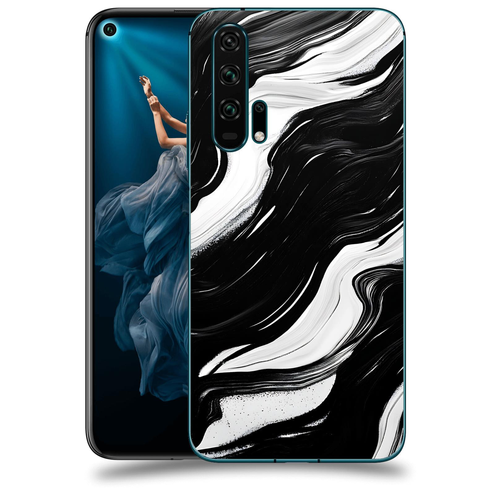 ACOVER Kryt na mobil Honor 20 Pro - Monochromie a Proudění