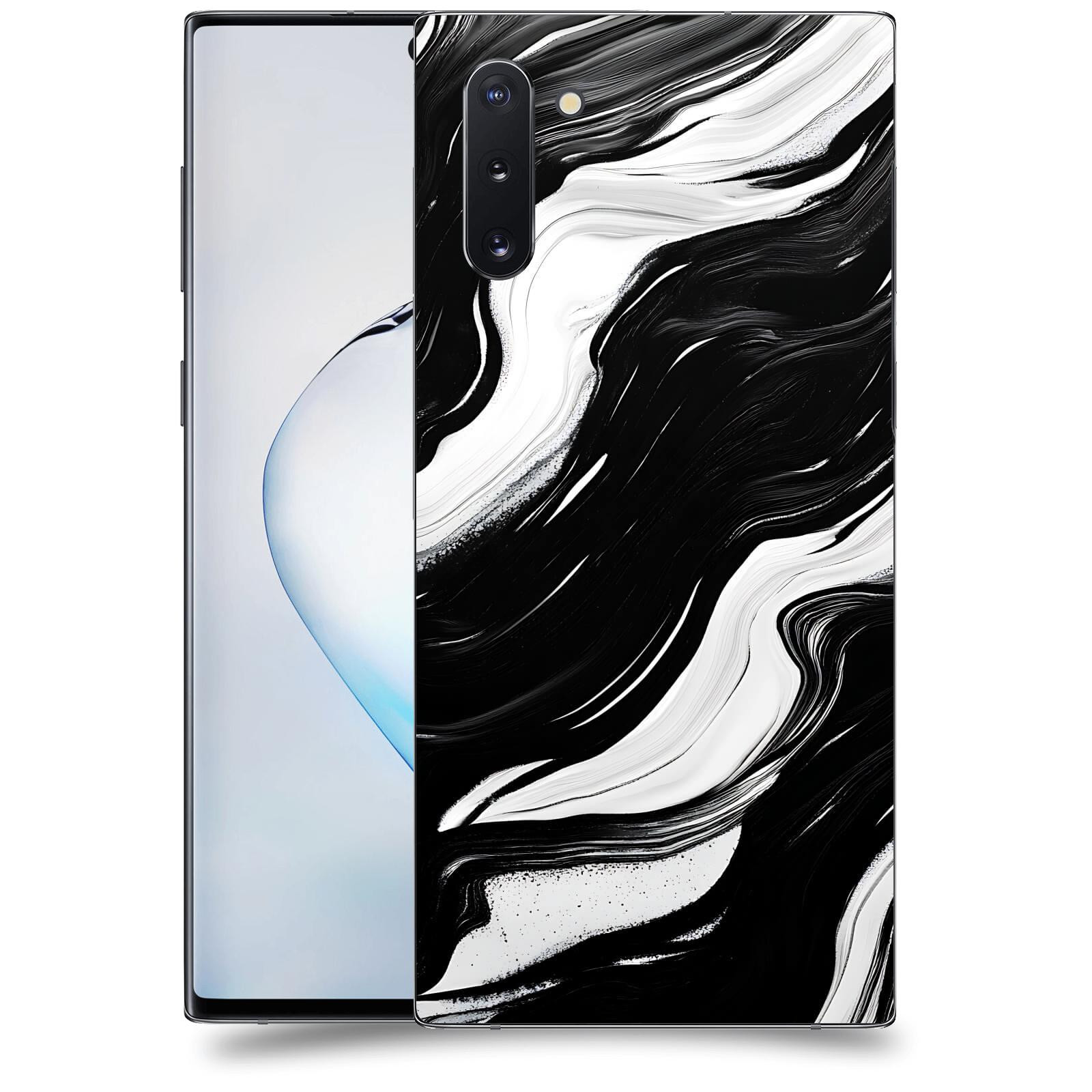 ACOVER Kryt na mobil Samsung Galaxy Note 10 N970F - Monochromie a Proudění