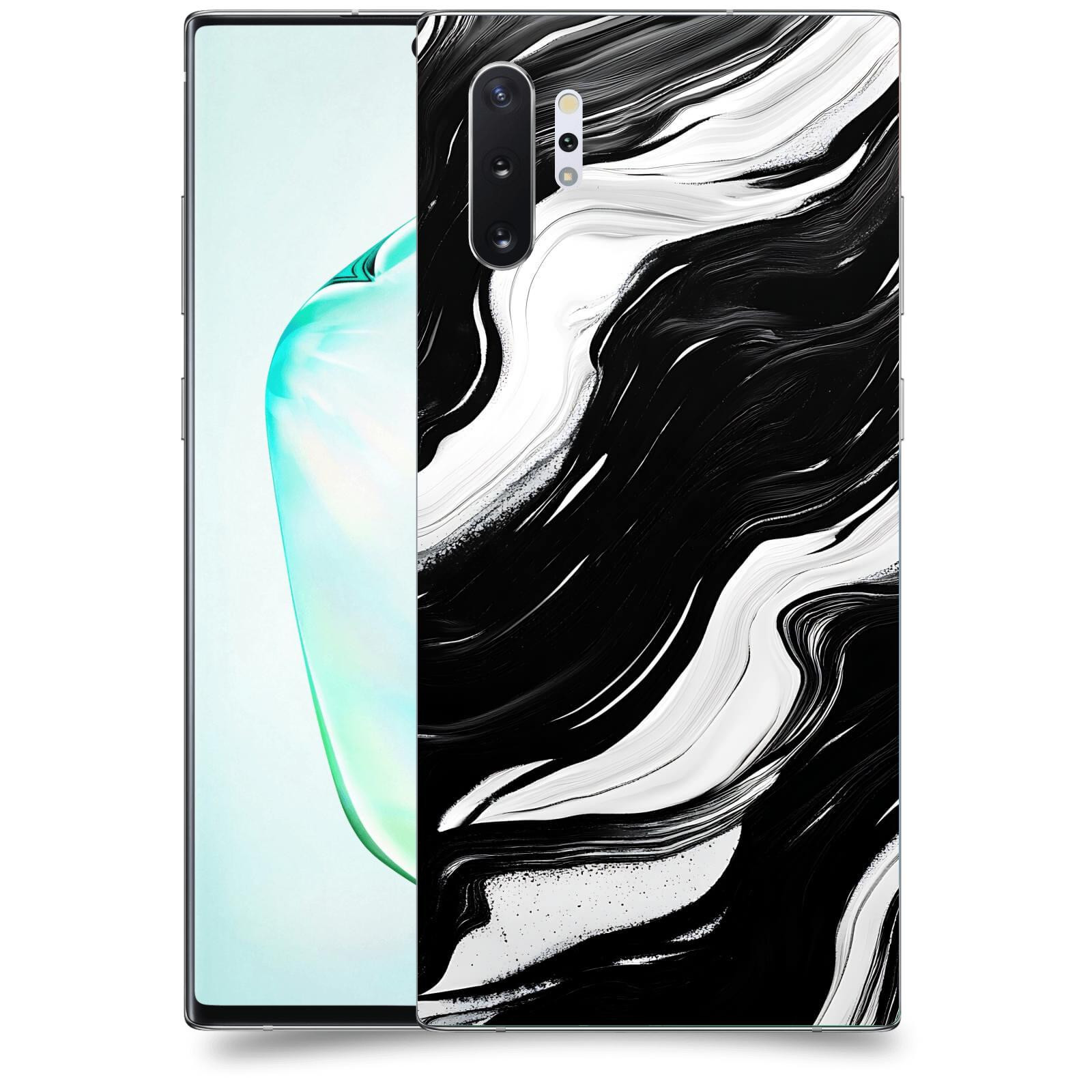 ACOVER Kryt na mobil Samsung Galaxy Note 10+ N975F - Monochromie a Proudění