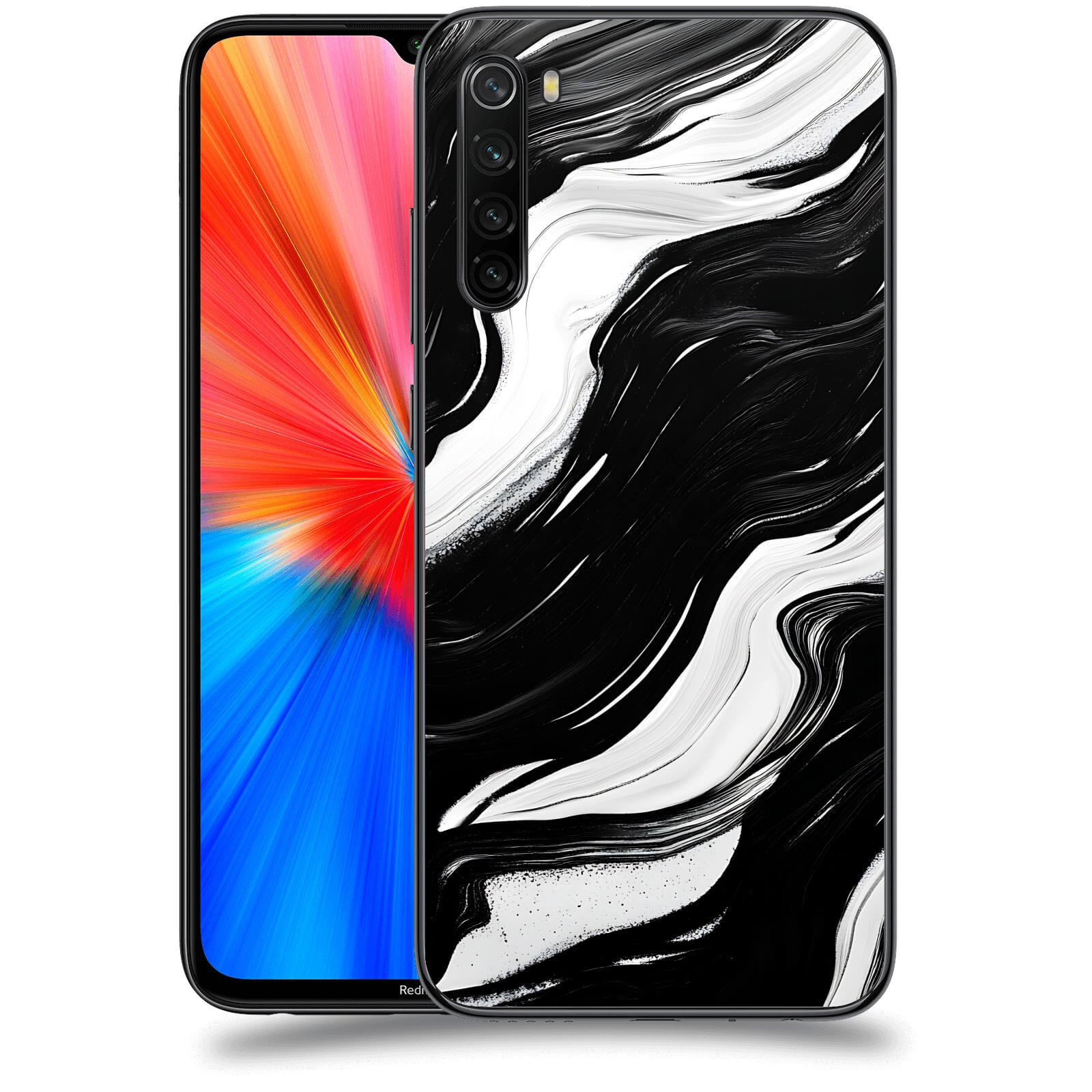 ACOVER Kryt na mobil Xiaomi Redmi Note 8 - Monochromie a Proudění