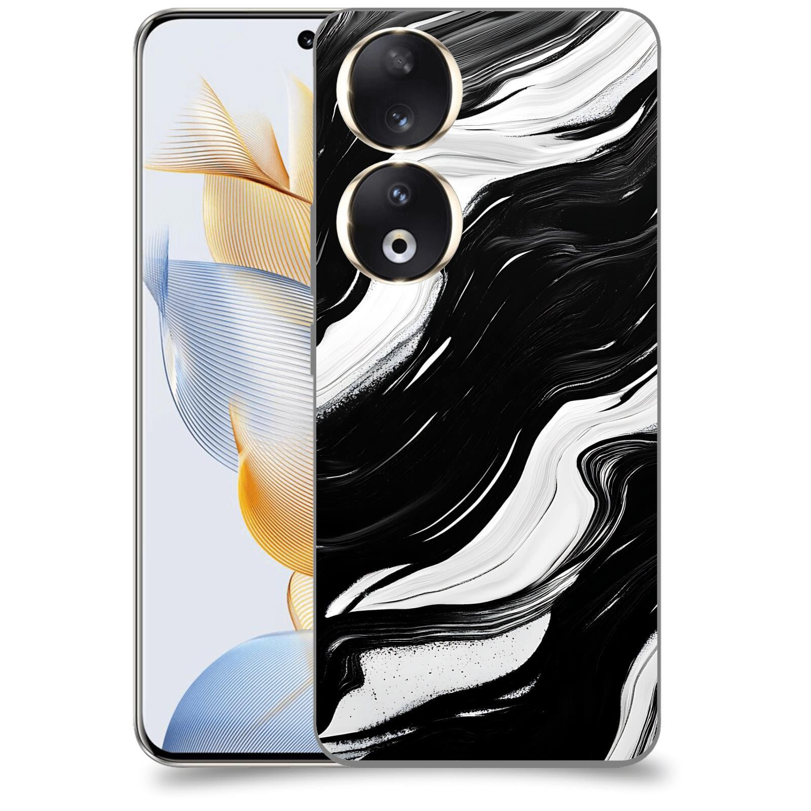 ACOVER Kryt na mobil Honor 90 - Monochromie a Proudění