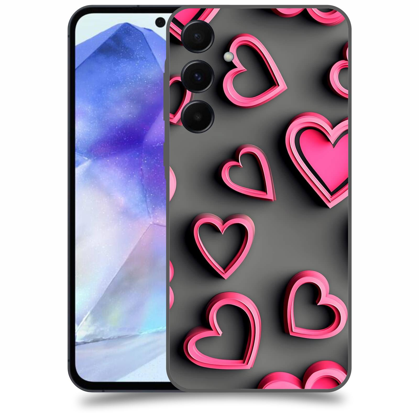 ACOVER Kryt na mobil Samsung Galaxy A55 5G - Romantika a Harmonie
