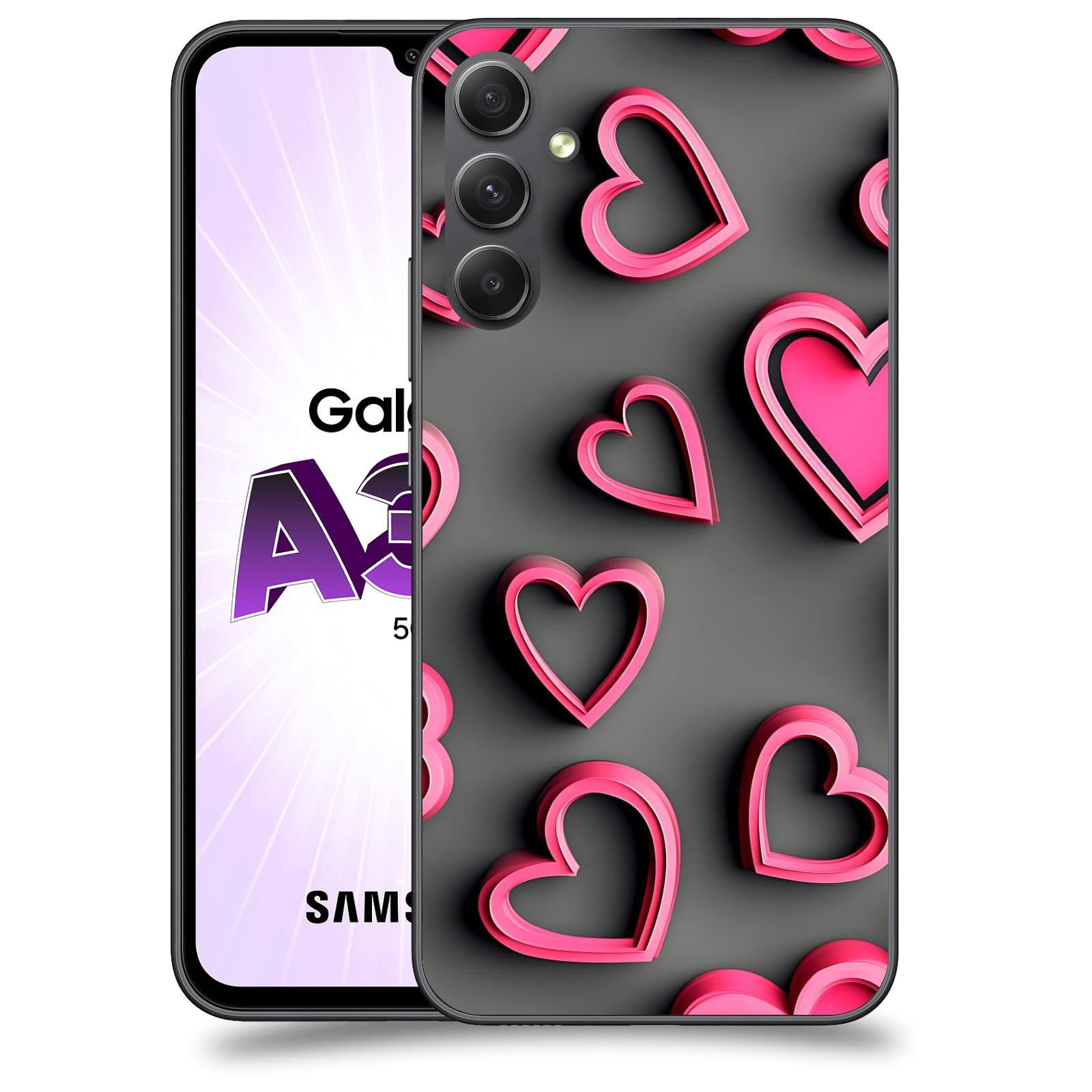 ACOVER Kryt na mobil Samsung Galaxy A34 - Romantika a Harmonie