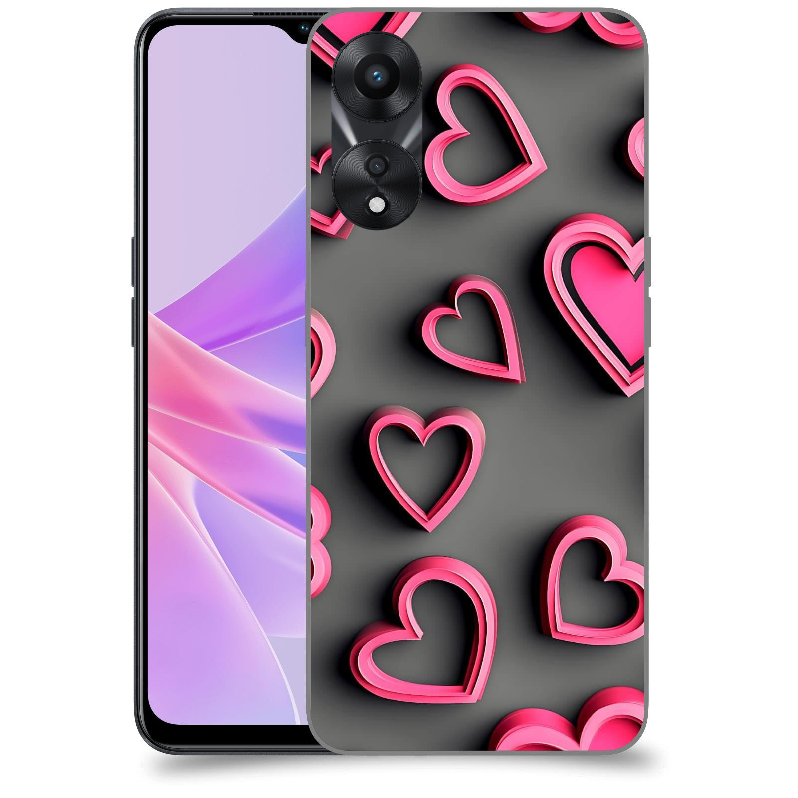 ACOVER Kryt na mobil OPPO A78 5G - Romantika a Harmonie