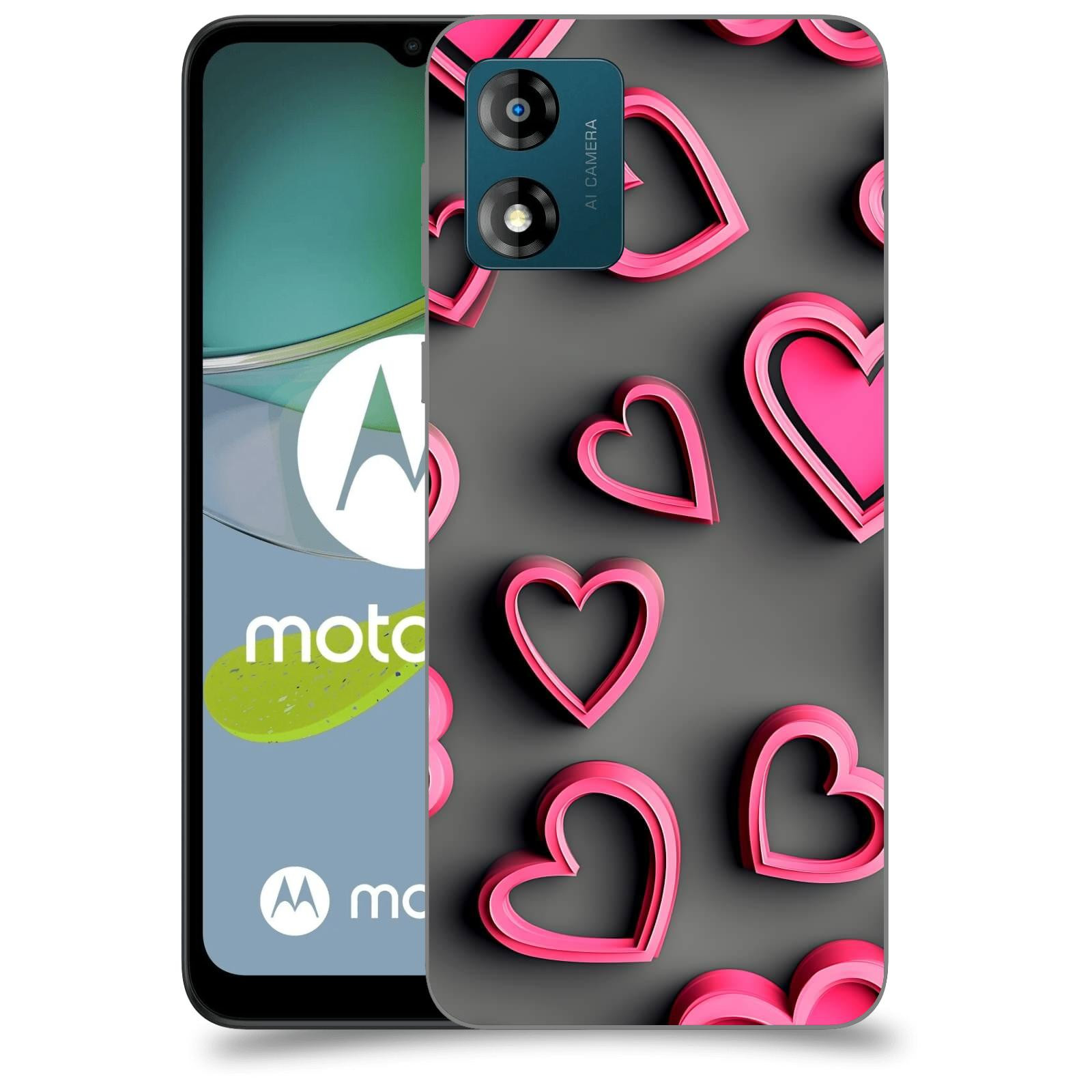 ACOVER Kryt na mobil Motorola Moto E13 - Romantika a Harmonie