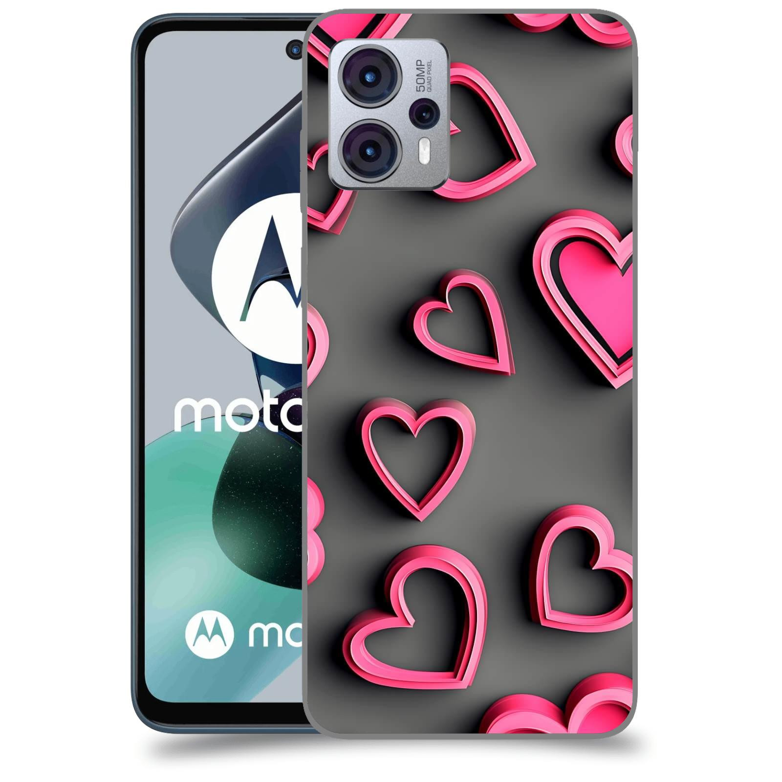 ACOVER Kryt na mobil Motorola Moto G23 - Romantika a Harmonie