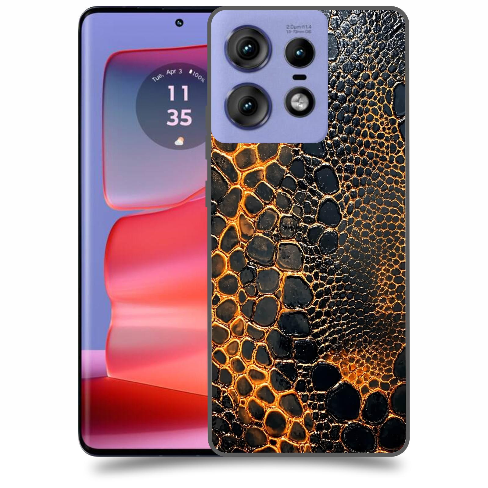 ACOVER Kryt na mobil Motorola Edge 50 Pro - Síť a Energie