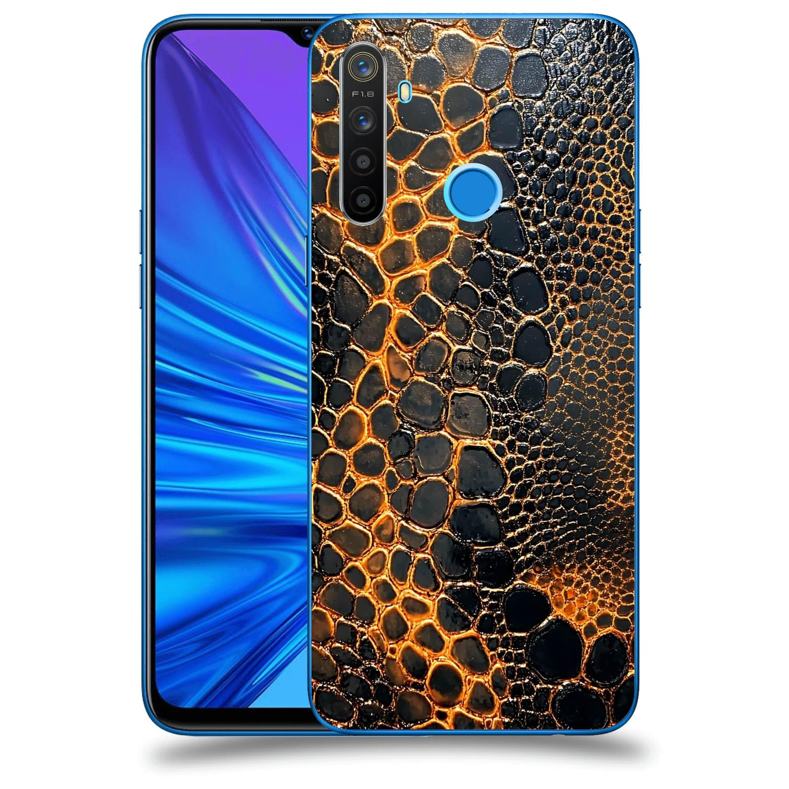 ACOVER Kryt na mobil Realme 5 - Síť a Energie