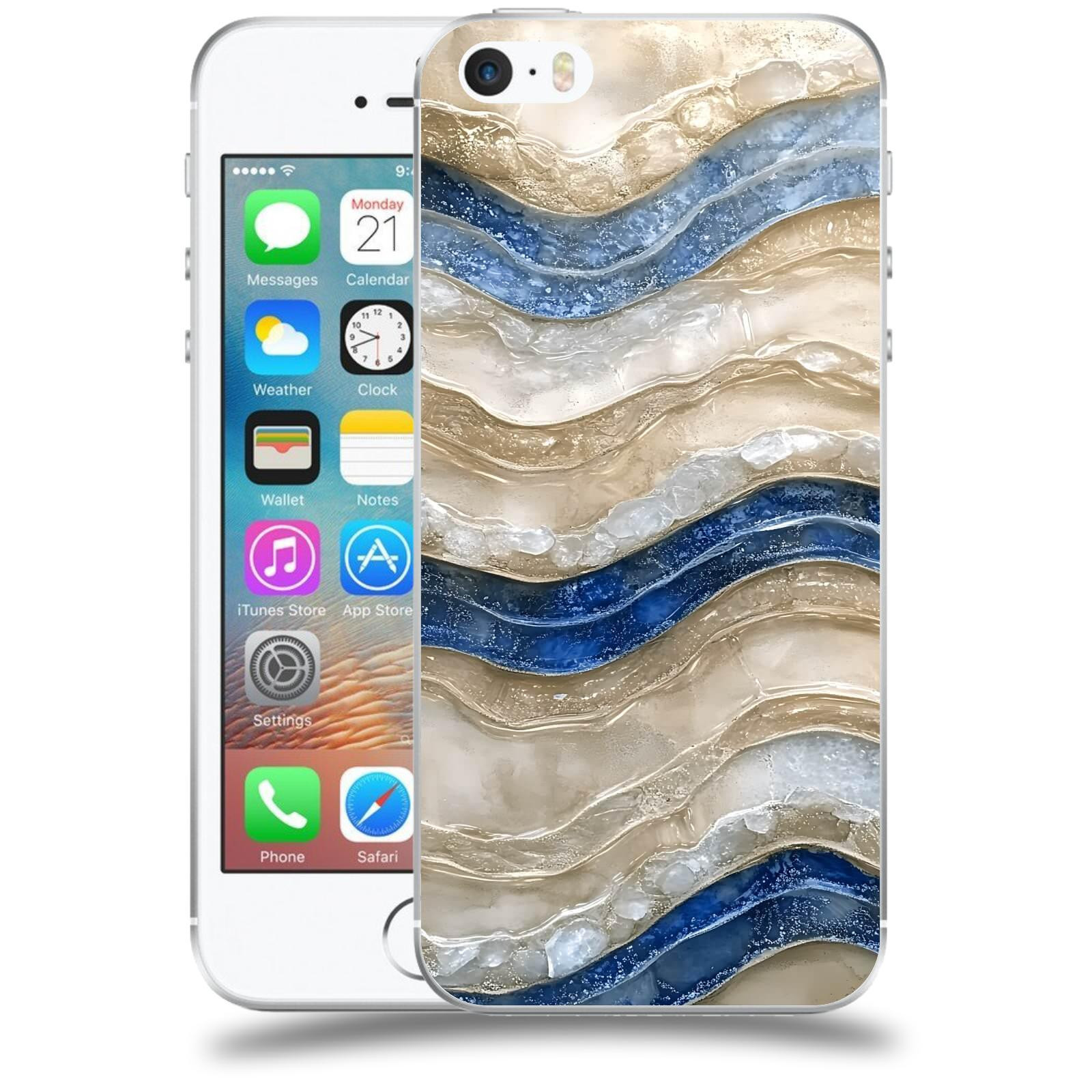 ACOVER Kryt na mobil Apple iPhone 5/5S/SE - Struktura a Harmonie