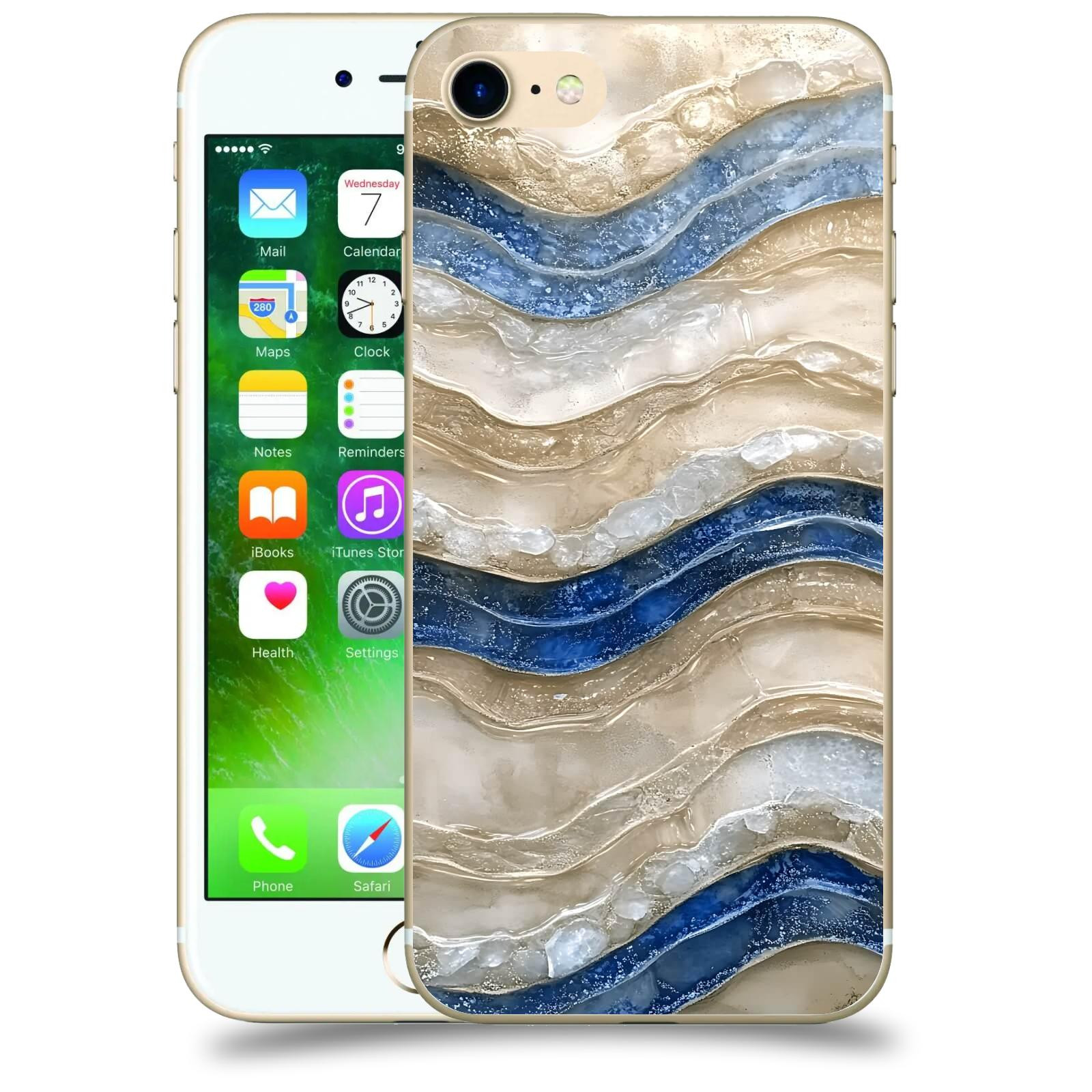 ACOVER Kryt na mobil Apple iPhone 7 - Struktura a Harmonie