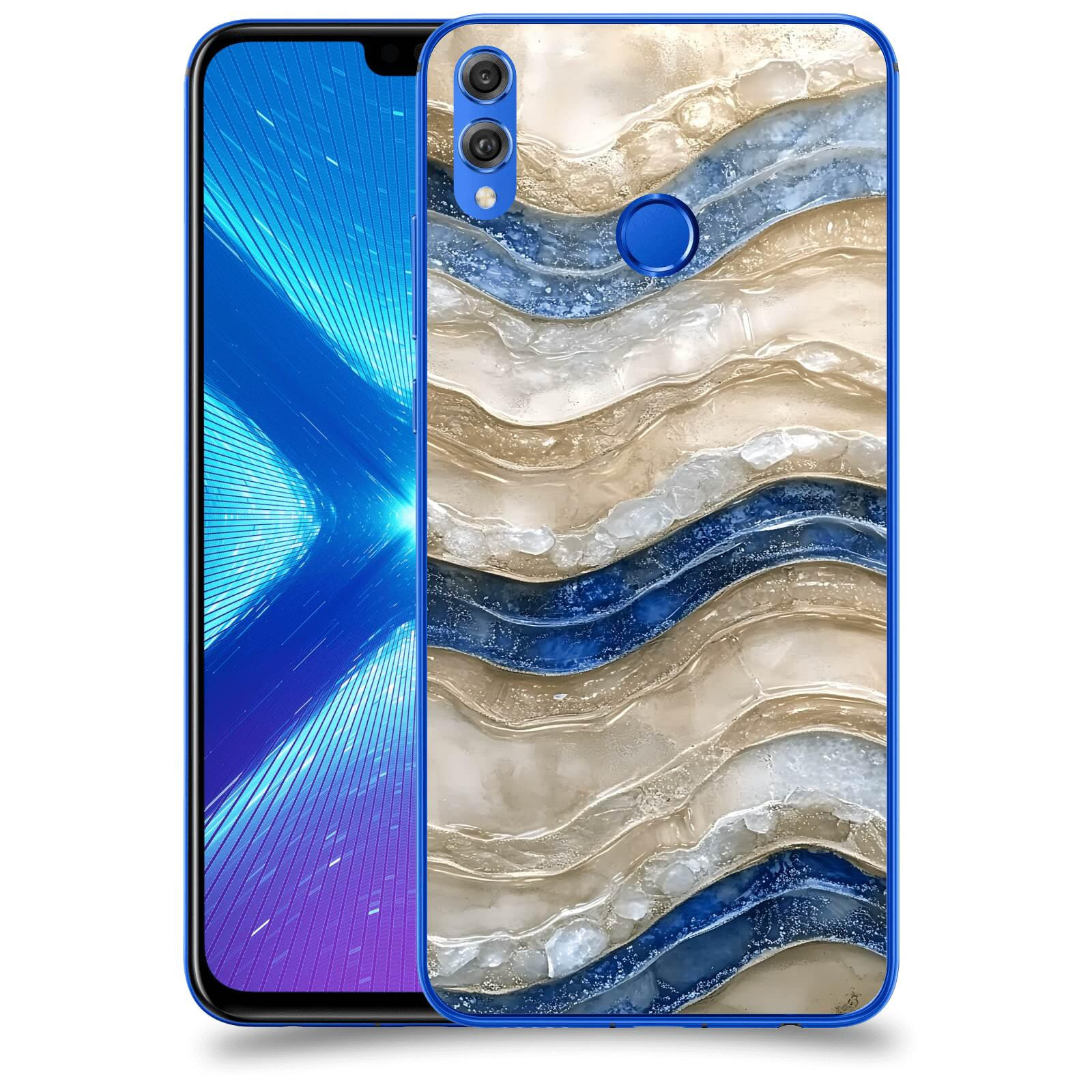 ACOVER Kryt na mobil Honor 8X - Struktura a Harmonie