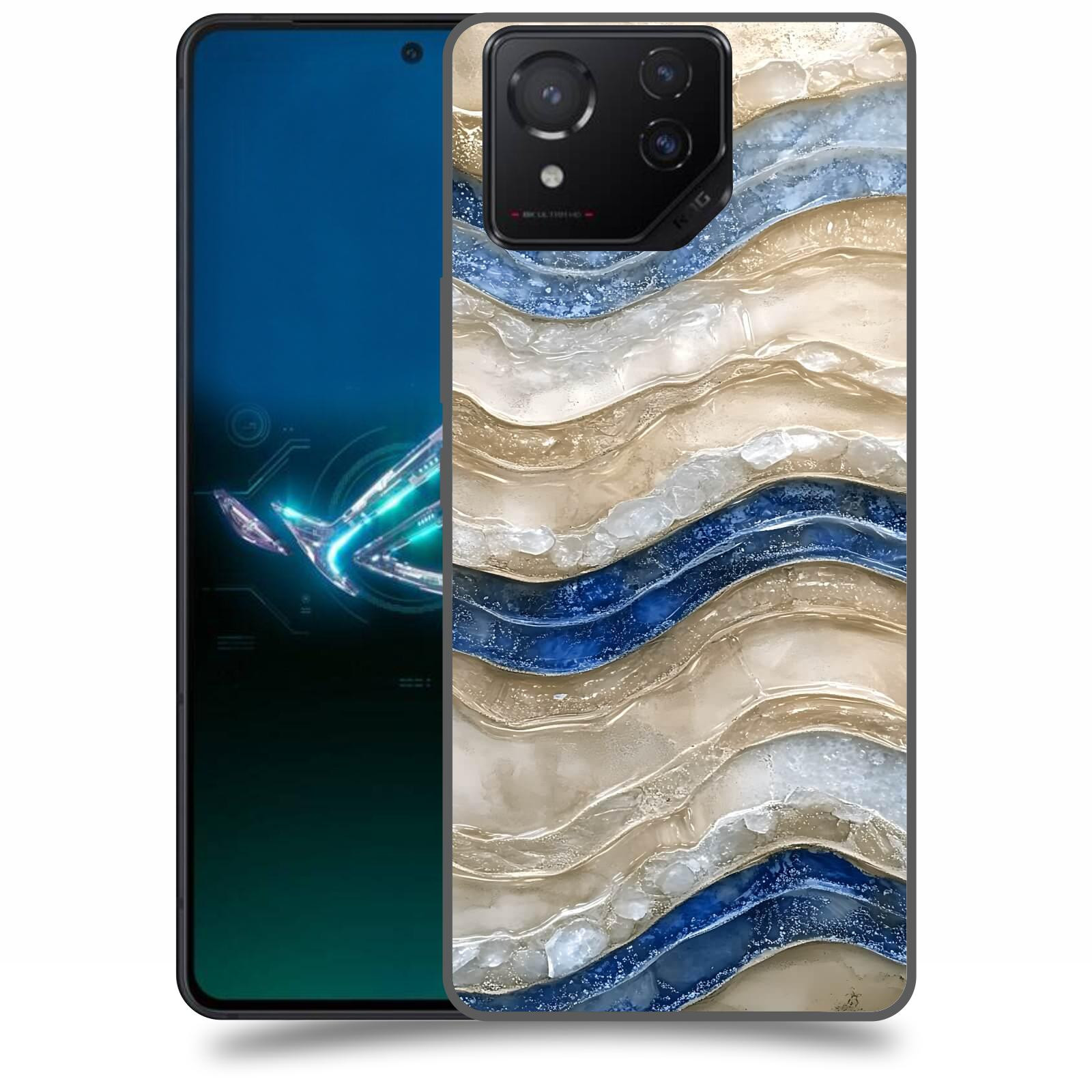 ACOVER Kryt na mobil Asus ROG Phone 8 - Struktura a Harmonie