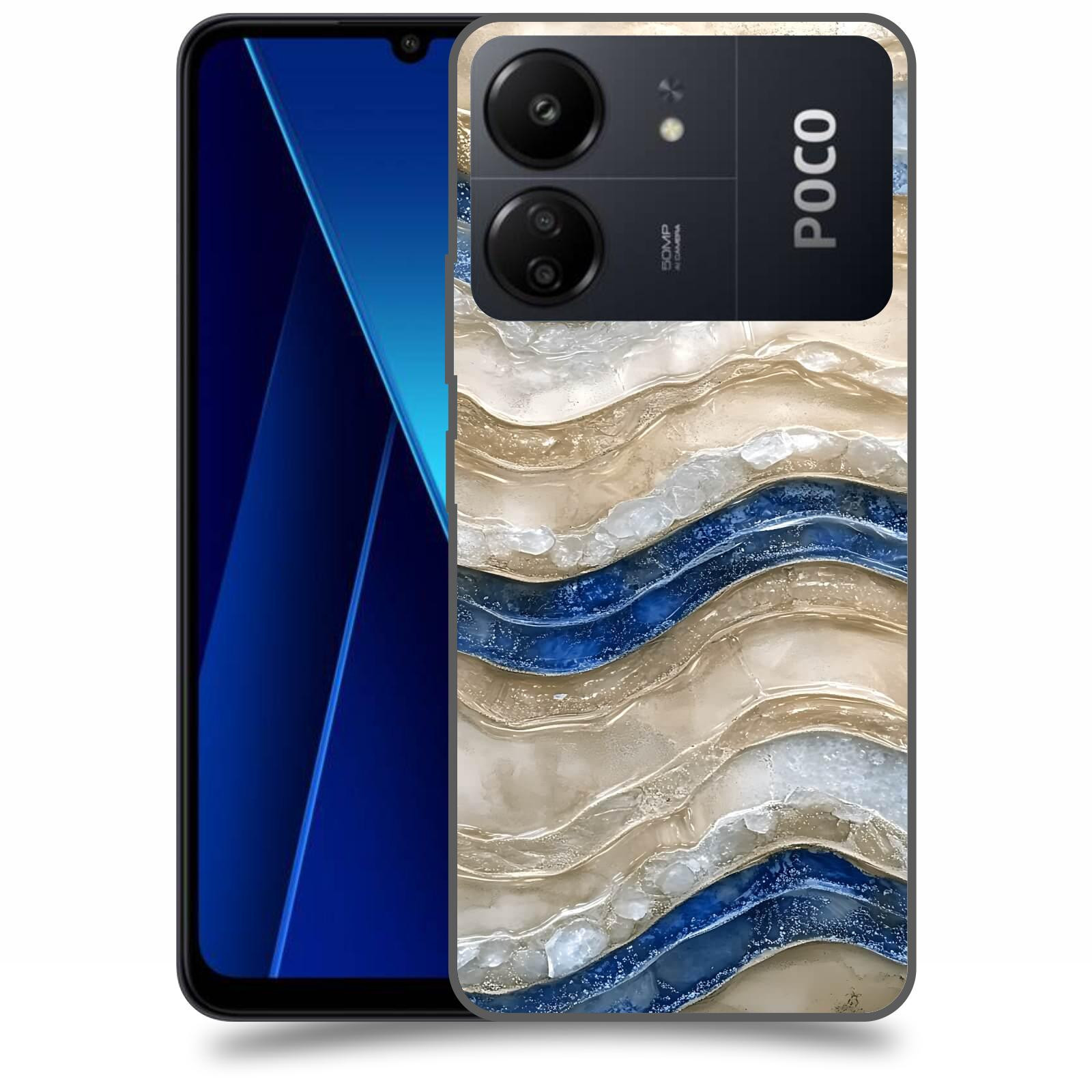 ACOVER Kryt na mobil Poco C65 - Struktura a Harmonie