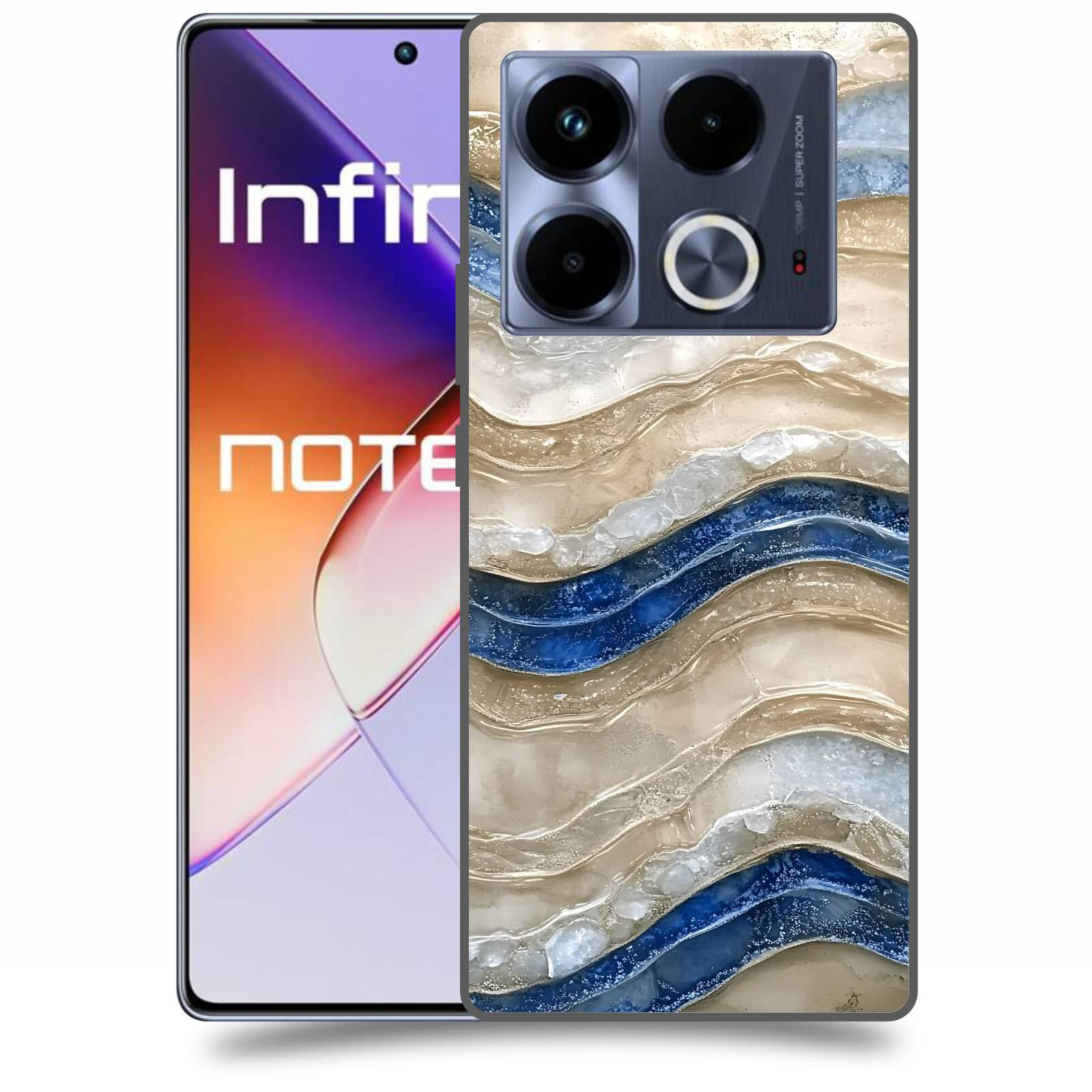 ACOVER Kryt na mobil Infinix Note 40 - Struktura a Harmonie