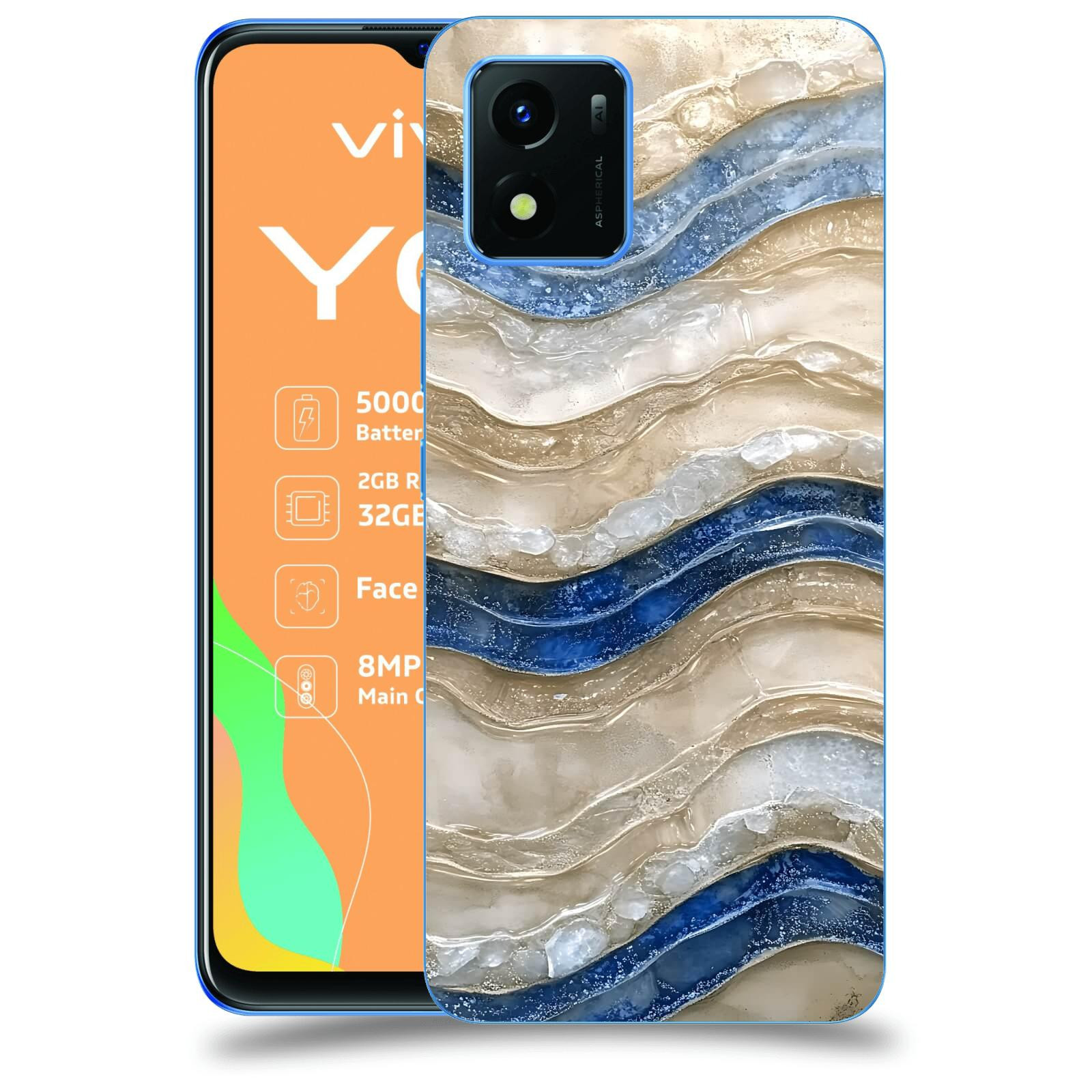 ACOVER Kryt na mobil Vivo Y01 - Struktura a Harmonie